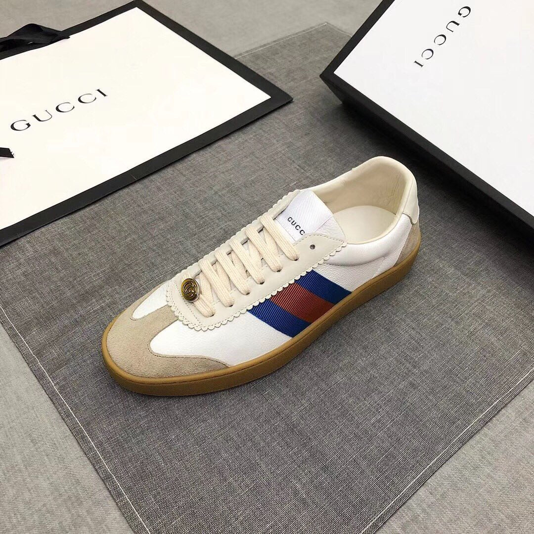 Gucci High-End Casual Leather Sneakers