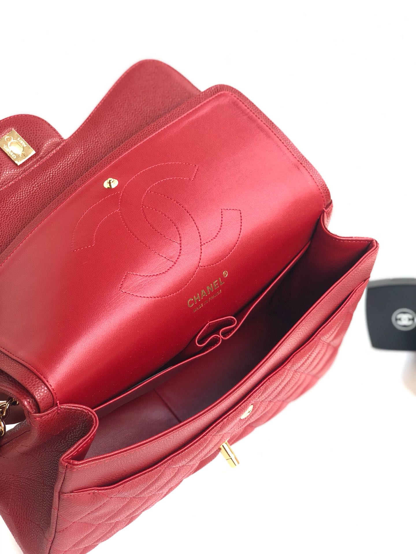 Chanel Classic Flap Bag – Caviar Leather