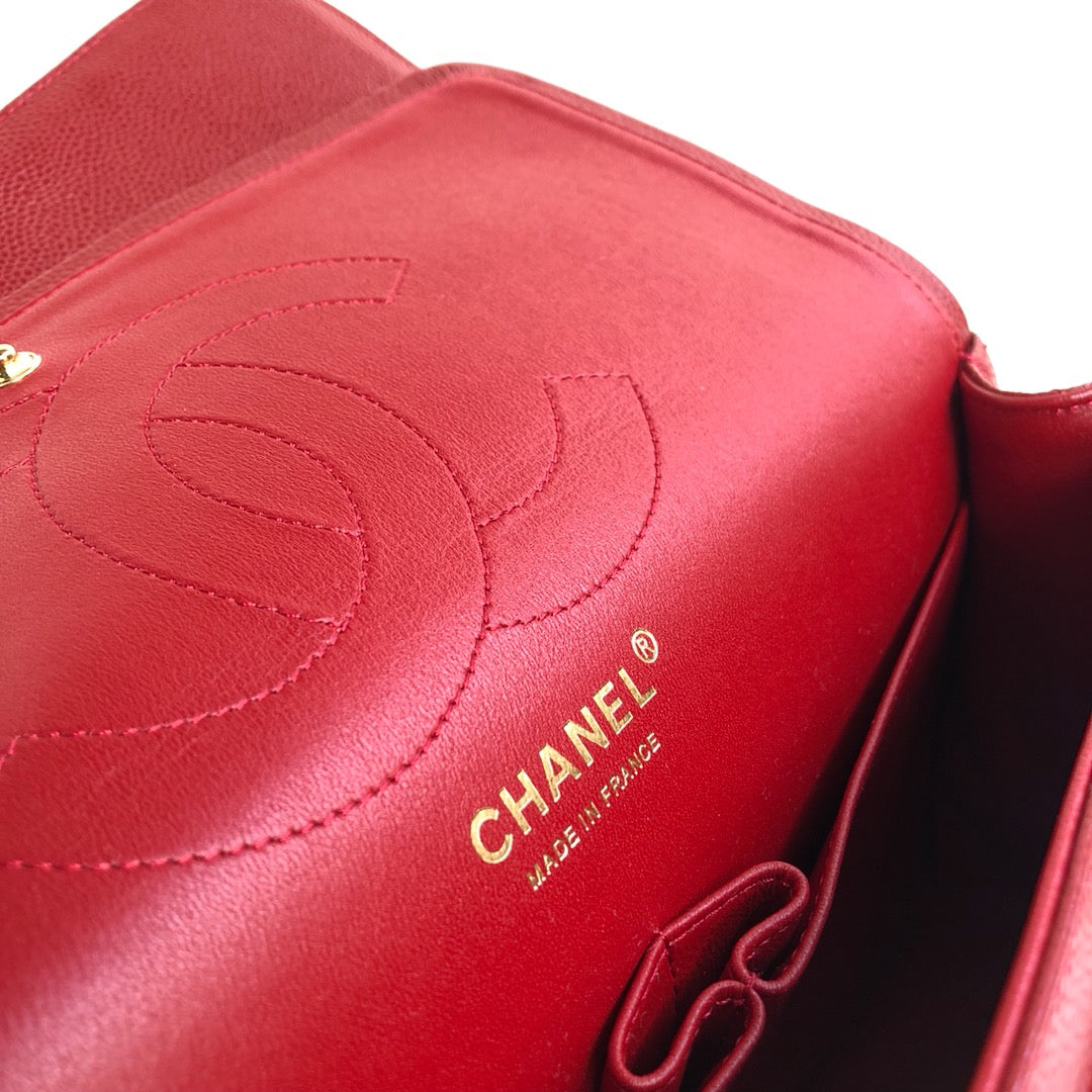 Chanel Classic Flap Bag – Caviar Leather