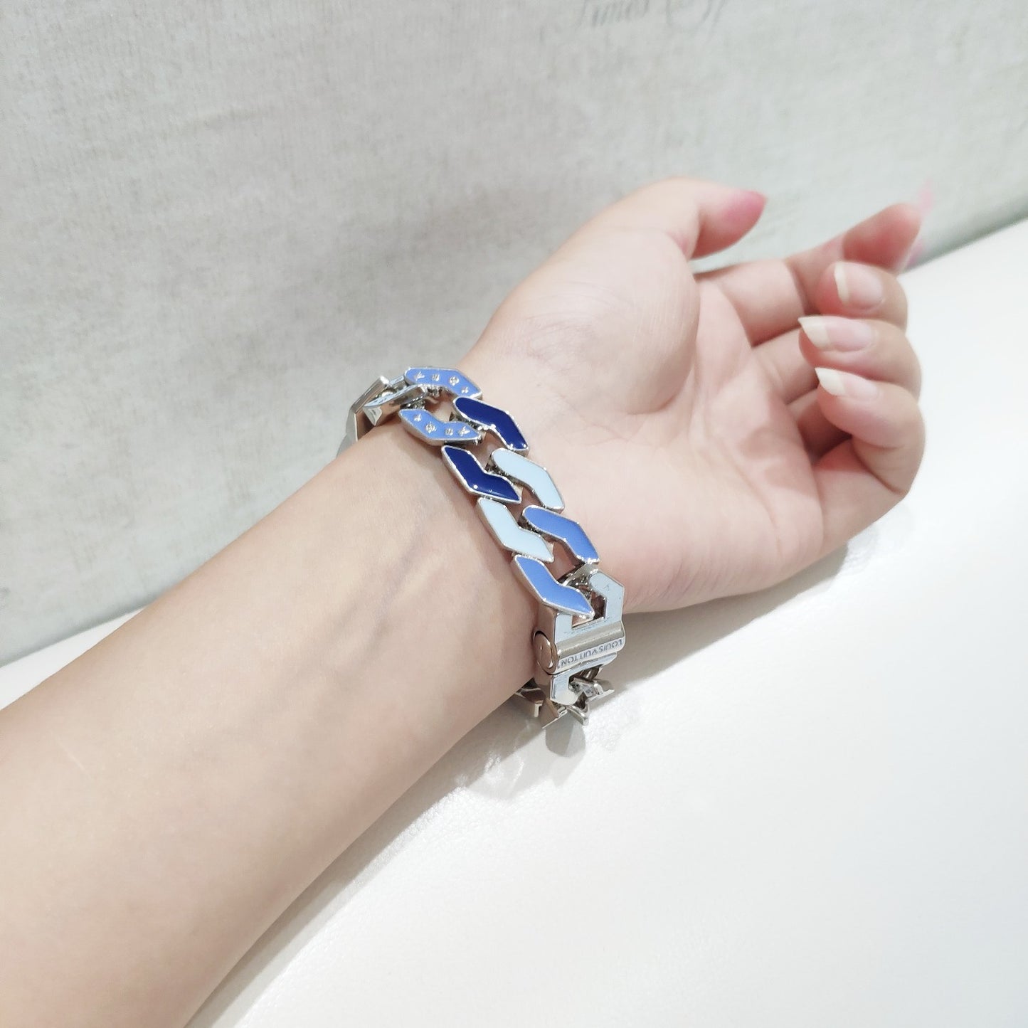 Louis Vuitton Chain Links Patches Bracelet