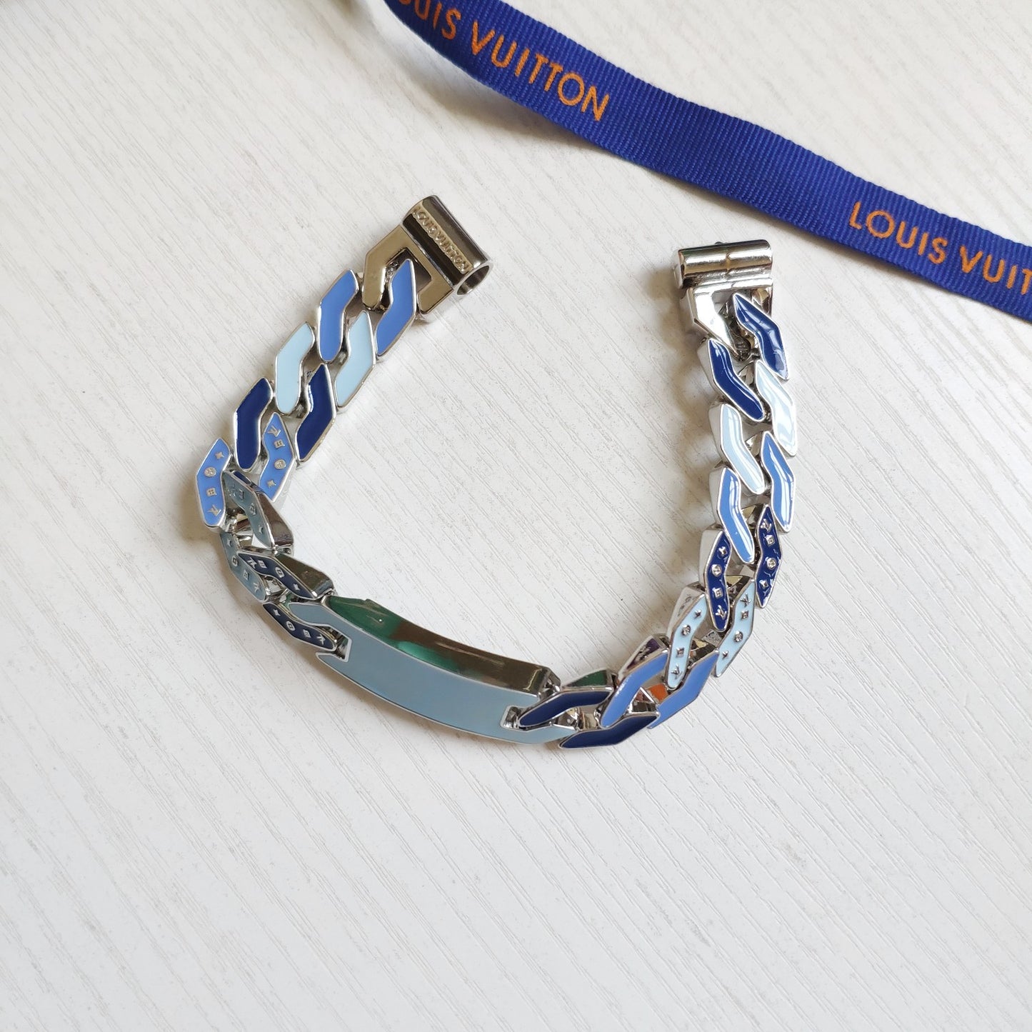Louis Vuitton Chain Links Patches Bracelet