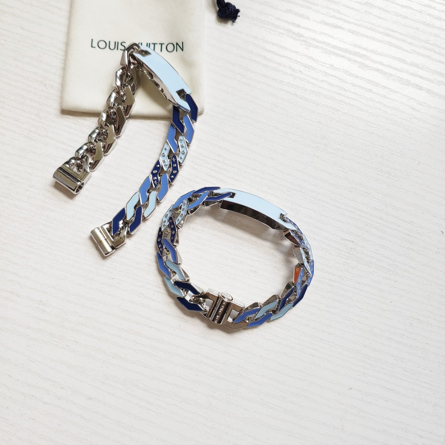 Louis Vuitton Chain Links Patches Bracelet