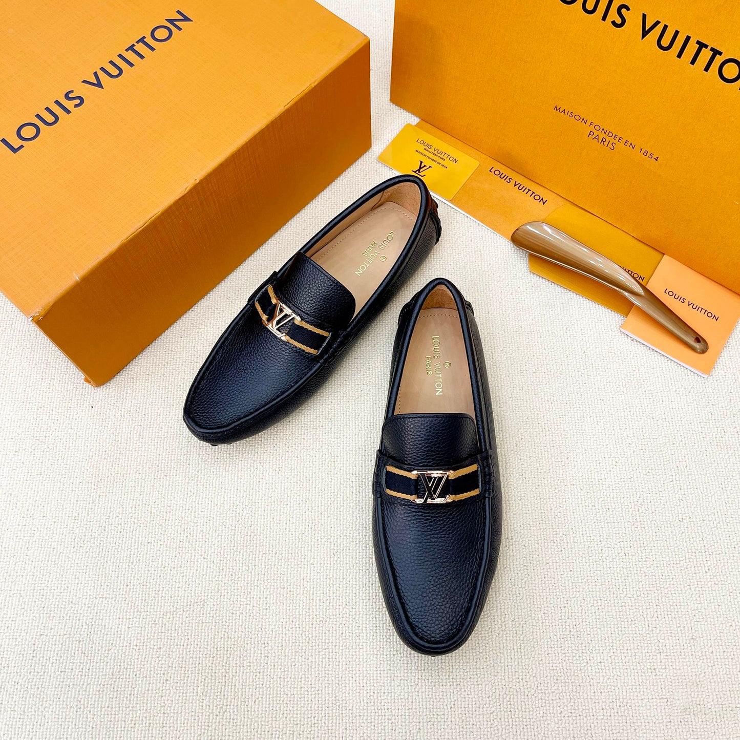 Louis Vuitton Leather Driving Shoes