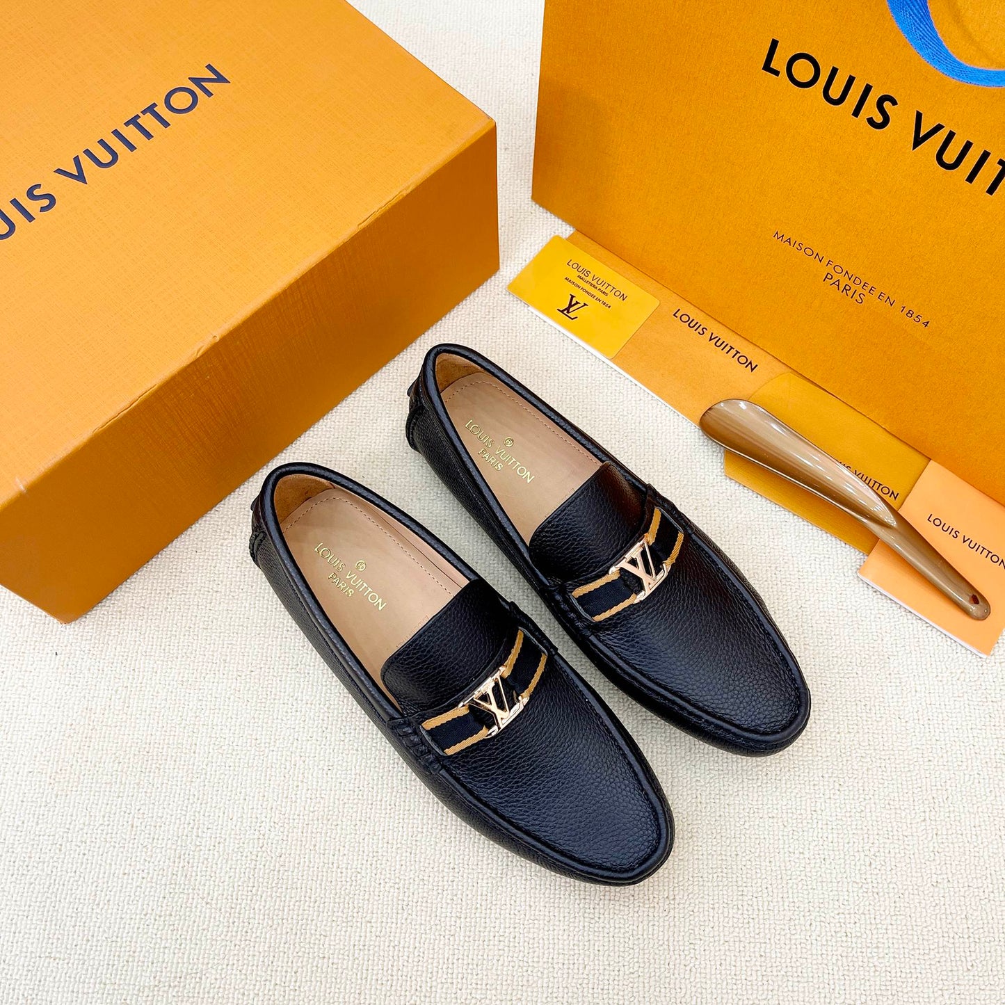 Louis Vuitton Leather Driving Shoes