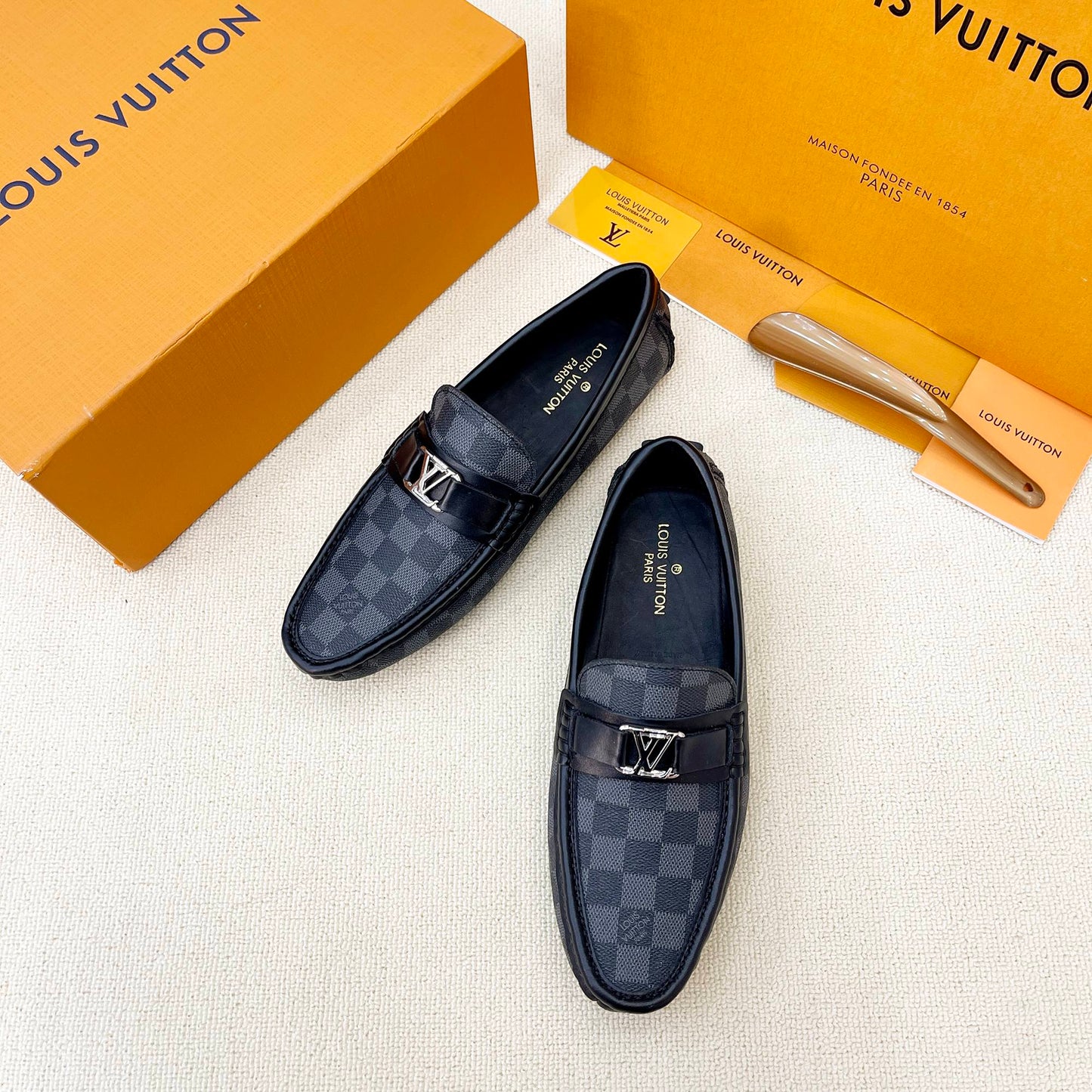Louis Vuitton Leather Driving Shoes