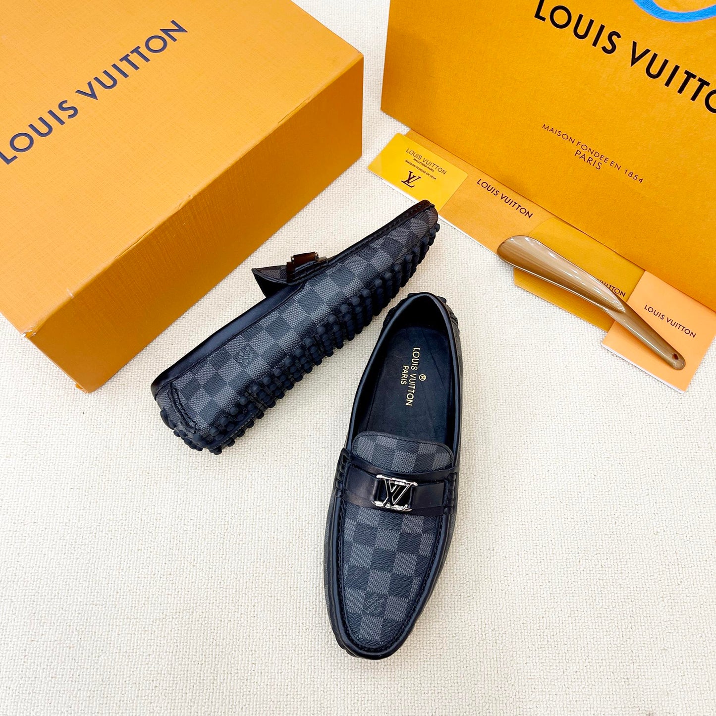 Louis Vuitton Leather Driving Shoes