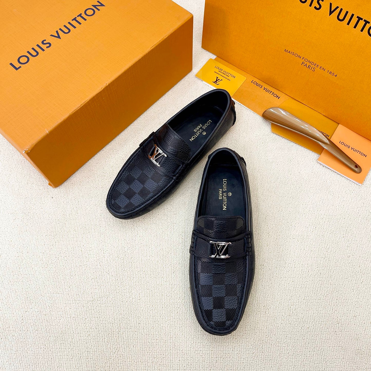 Louis Vuitton Leather Driving Shoes