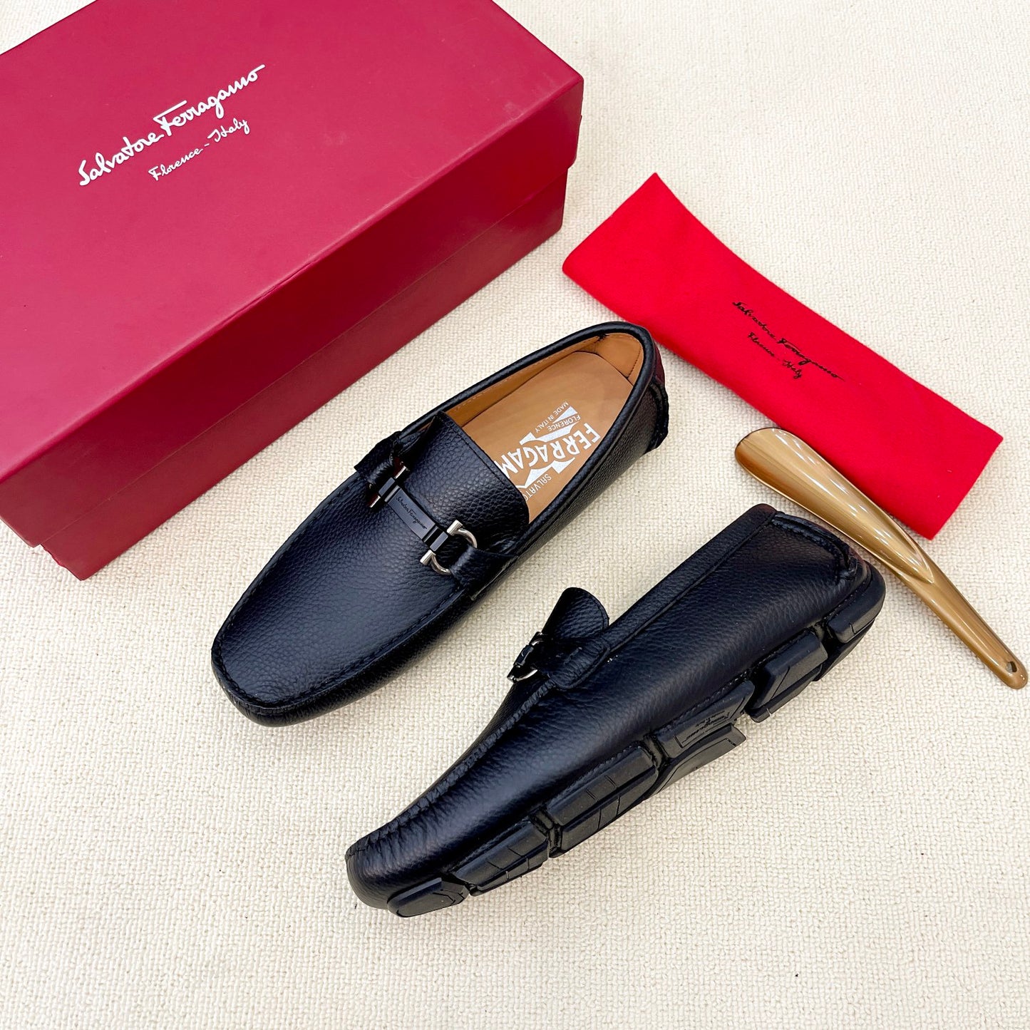 Ferragamo Men's Driving Loafers