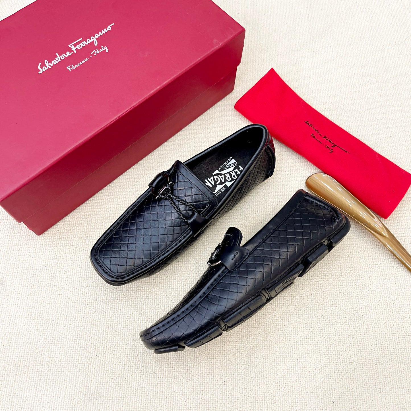 Ferragamo Men's Driving Loafers