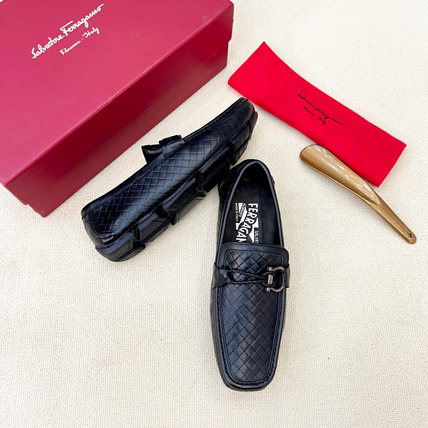 Ferragamo Men's Driving Loafers