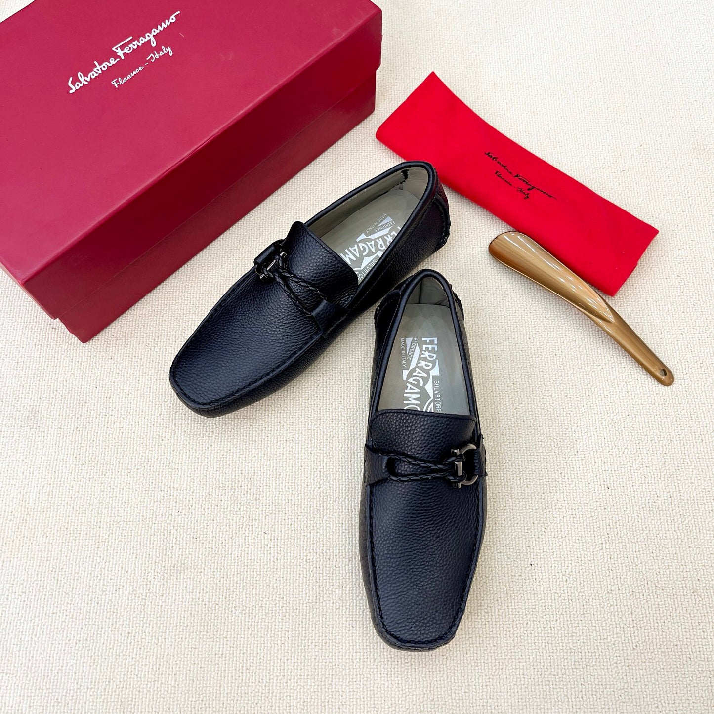 Ferragamo Men's Driving Loafers