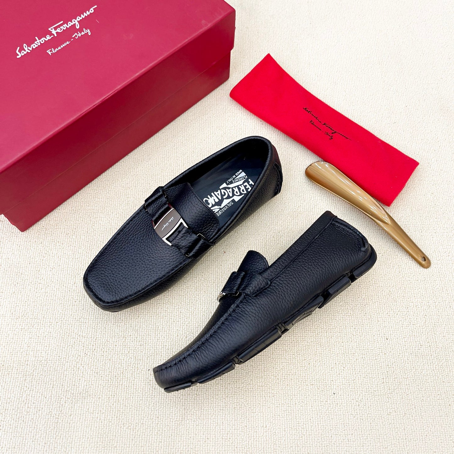 Ferragamo Men's Driving Loafers