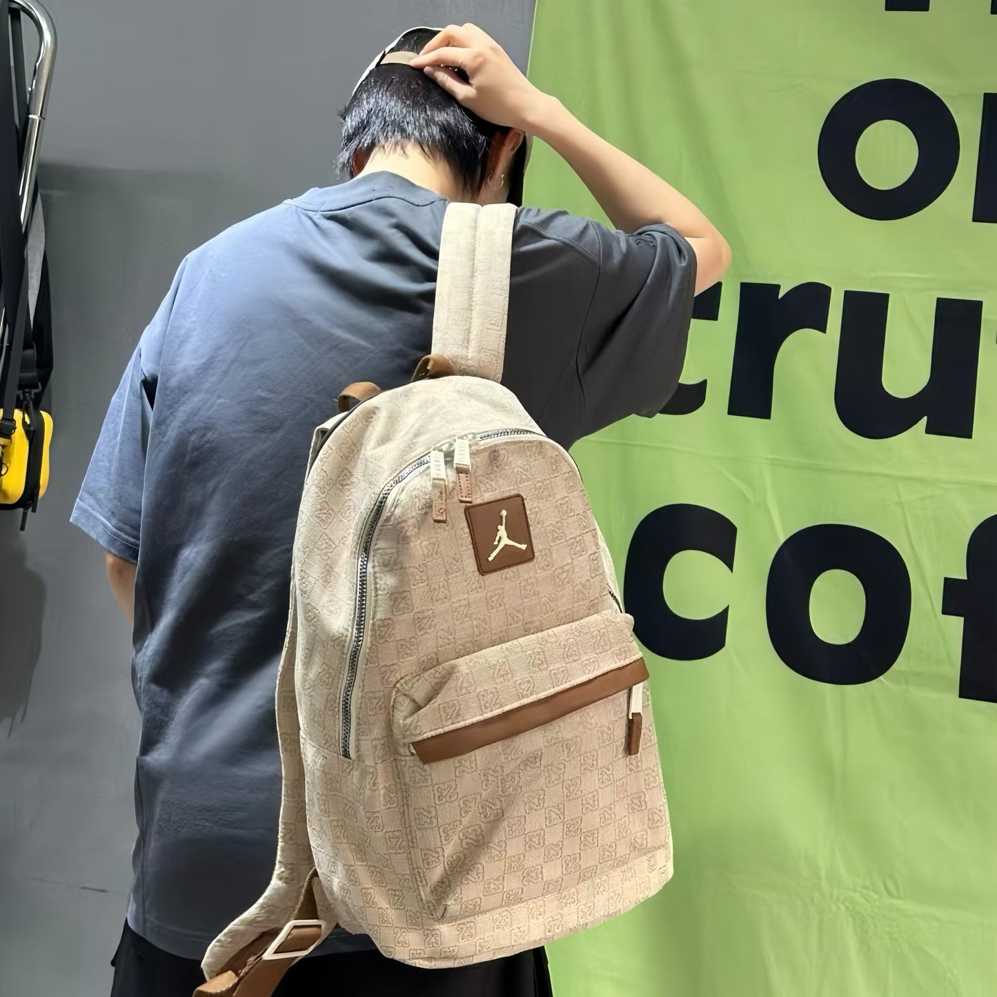 Jordan Monogram Canvas Unisex Backpack