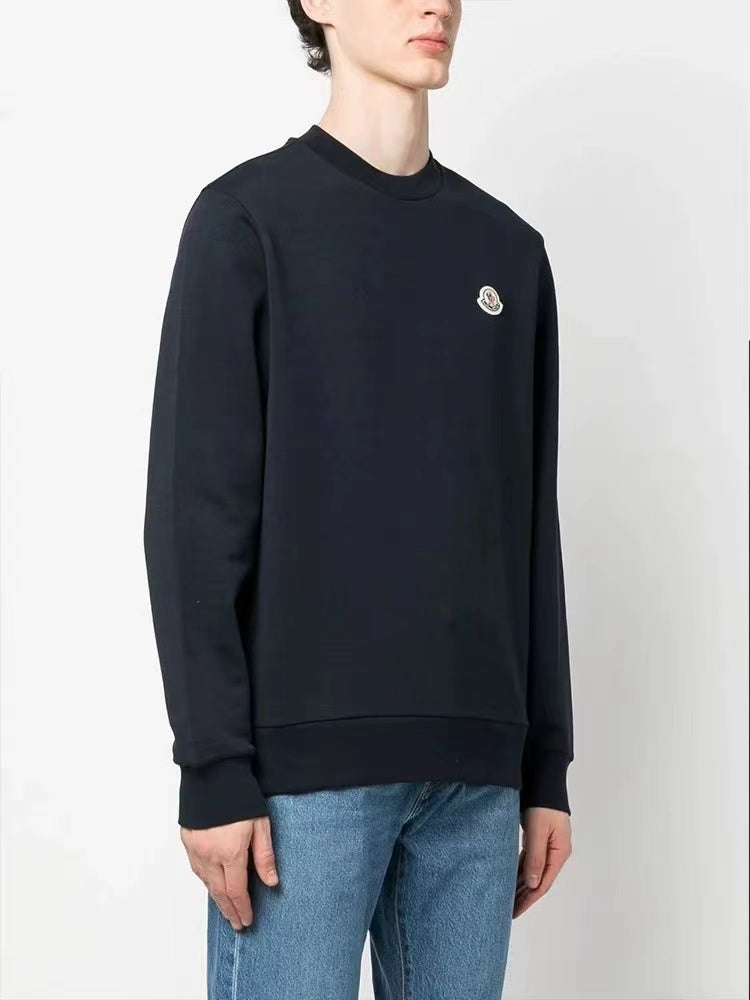 Moncler Classic Cotton Pullover Sweatshirt