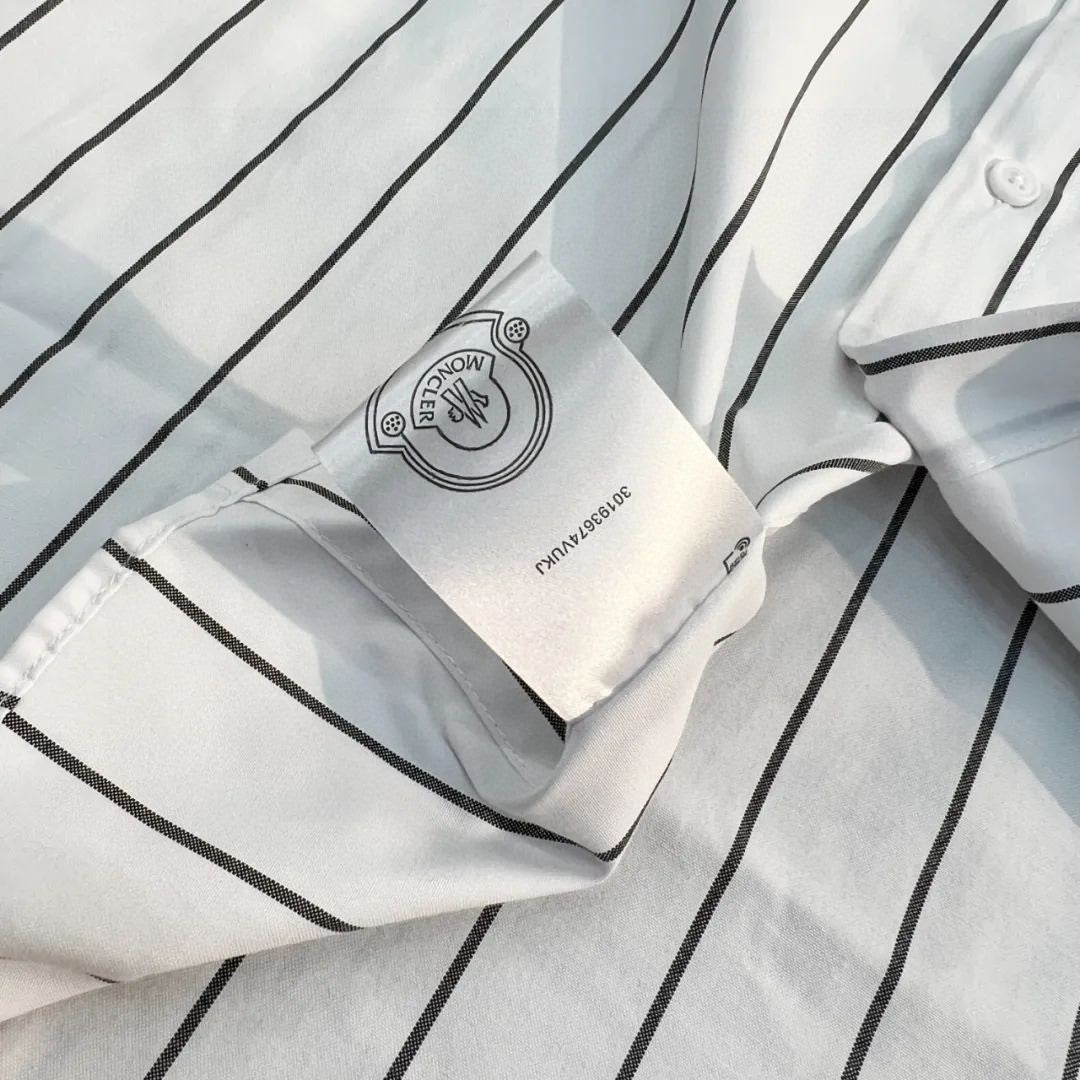 Moncler Striped Long Sleeve Shirt
