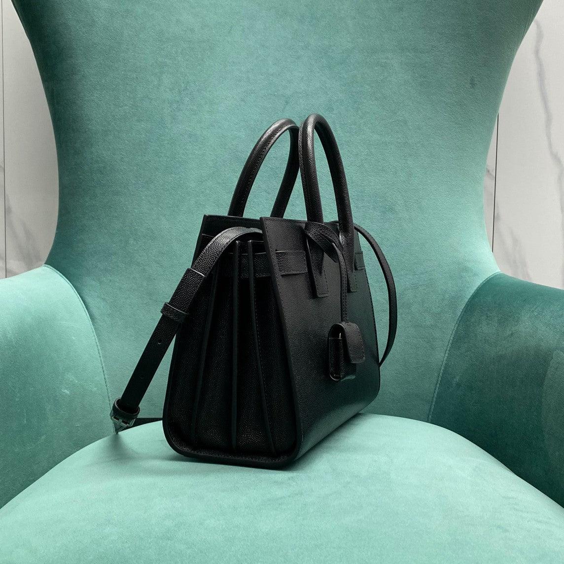 Saint Laurent Sac De Jour Satchel Bag