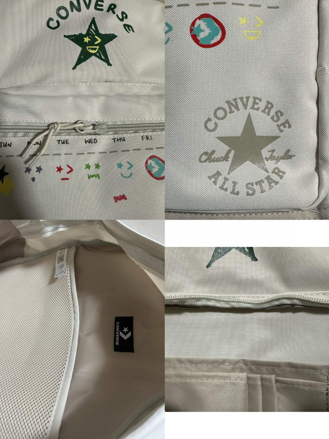 Converse Painted Backpack Shoulder Bag