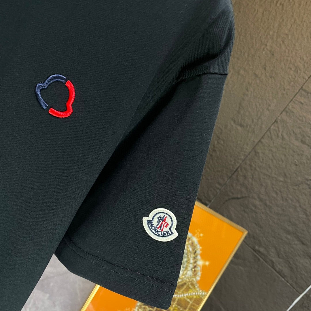 Moncler Cotton Embroidered T-Shirt – 2025 Spring/Summer Collection