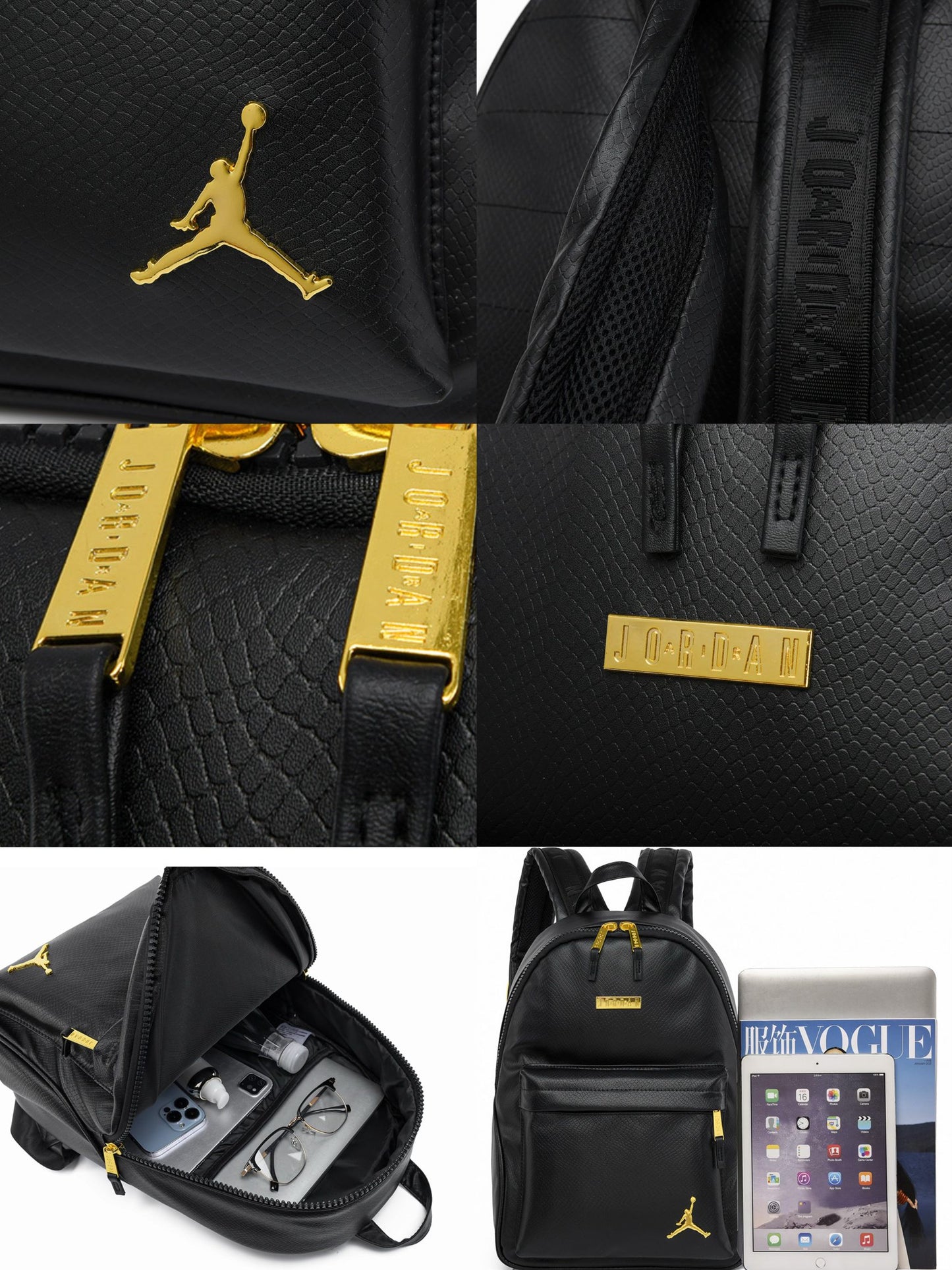 Jordan Unisex PU Backpack