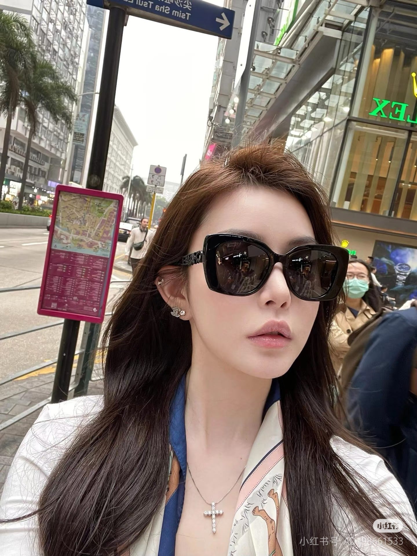 Chanel CH5422 Square Polarized Sunglasses