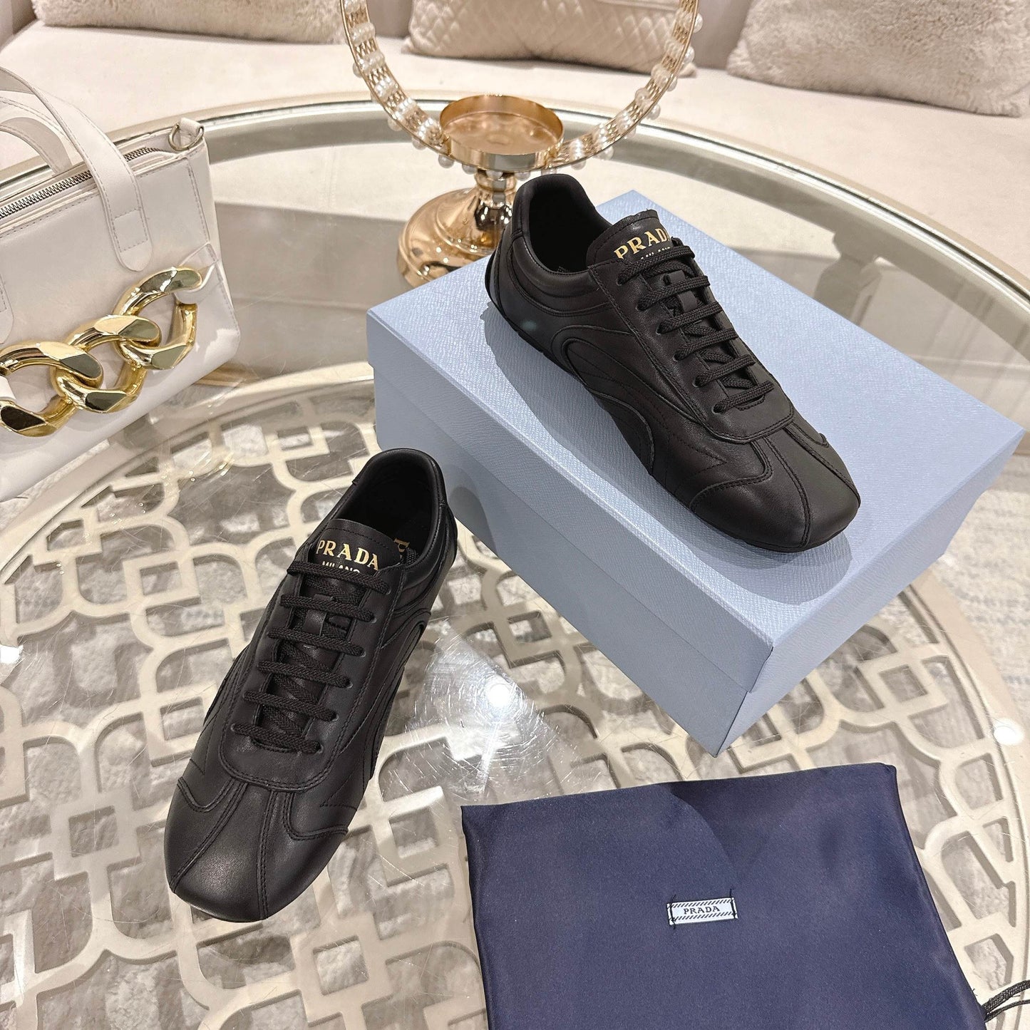 Prada Unisex Casual Sneakers