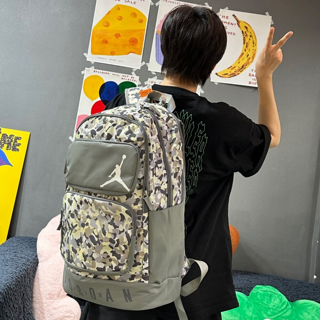 Jordan Multi-Pocket Large Logo Backpack