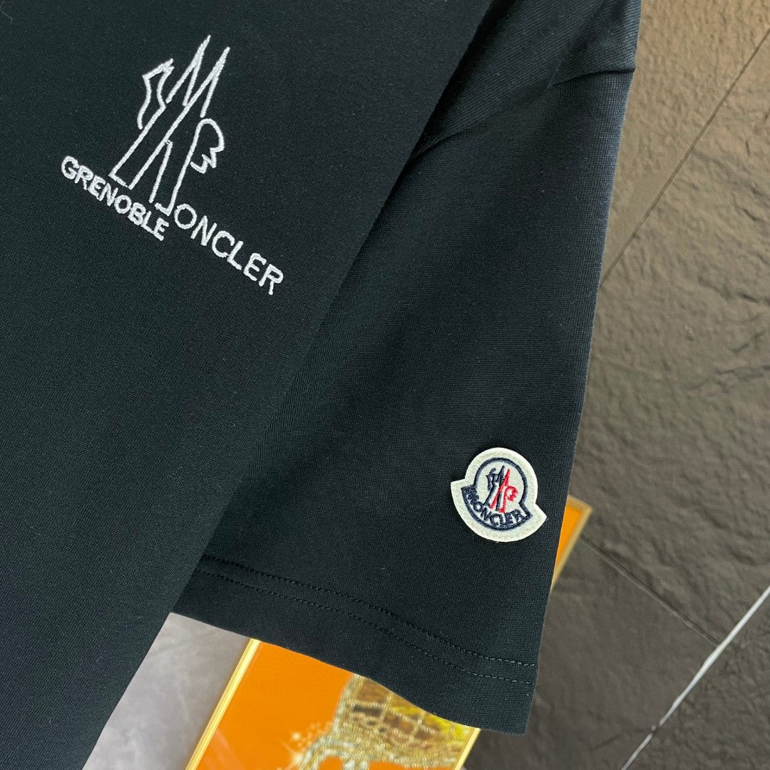 Moncler Cotton Embroidered T-Shirt – 2025 Spring/Summer Collection