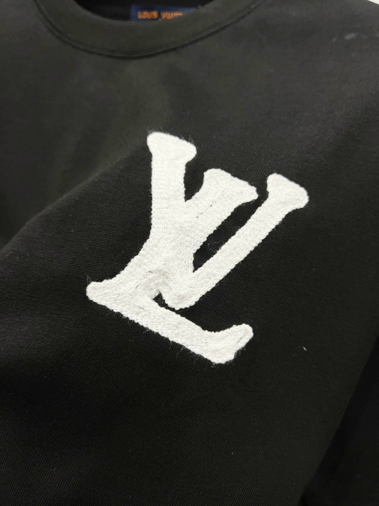 Louis Vuitton Monogram Logo Patch T-Shirt – 25SS