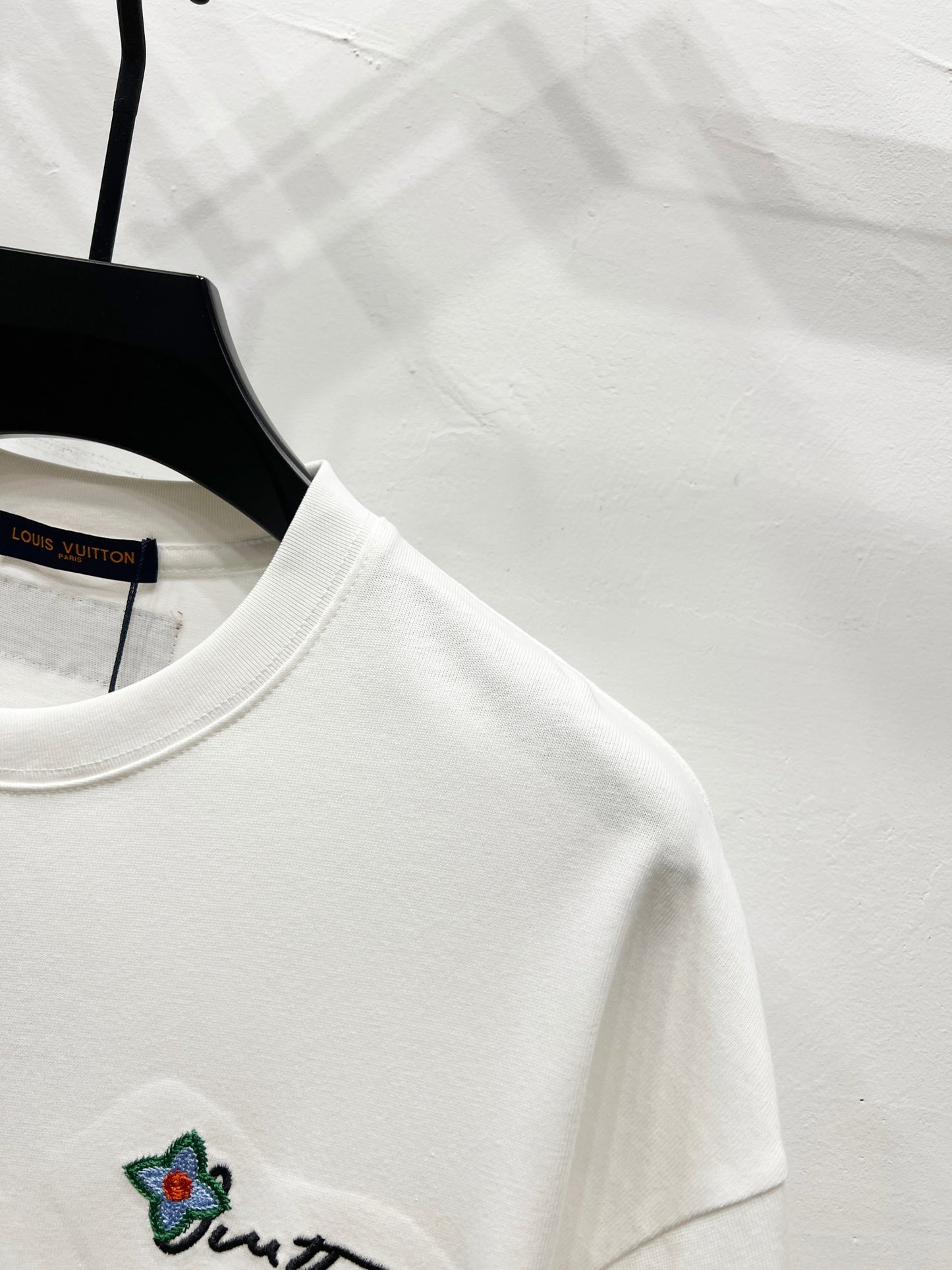 Louis Vuitton Embroidered Floral Logo T-Shirt – 25SS Collection