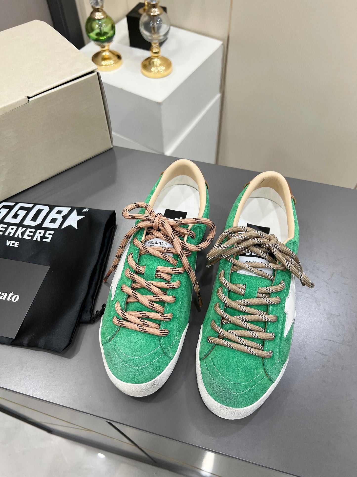 Golden Goose GGDB Star Distressed Sneakers