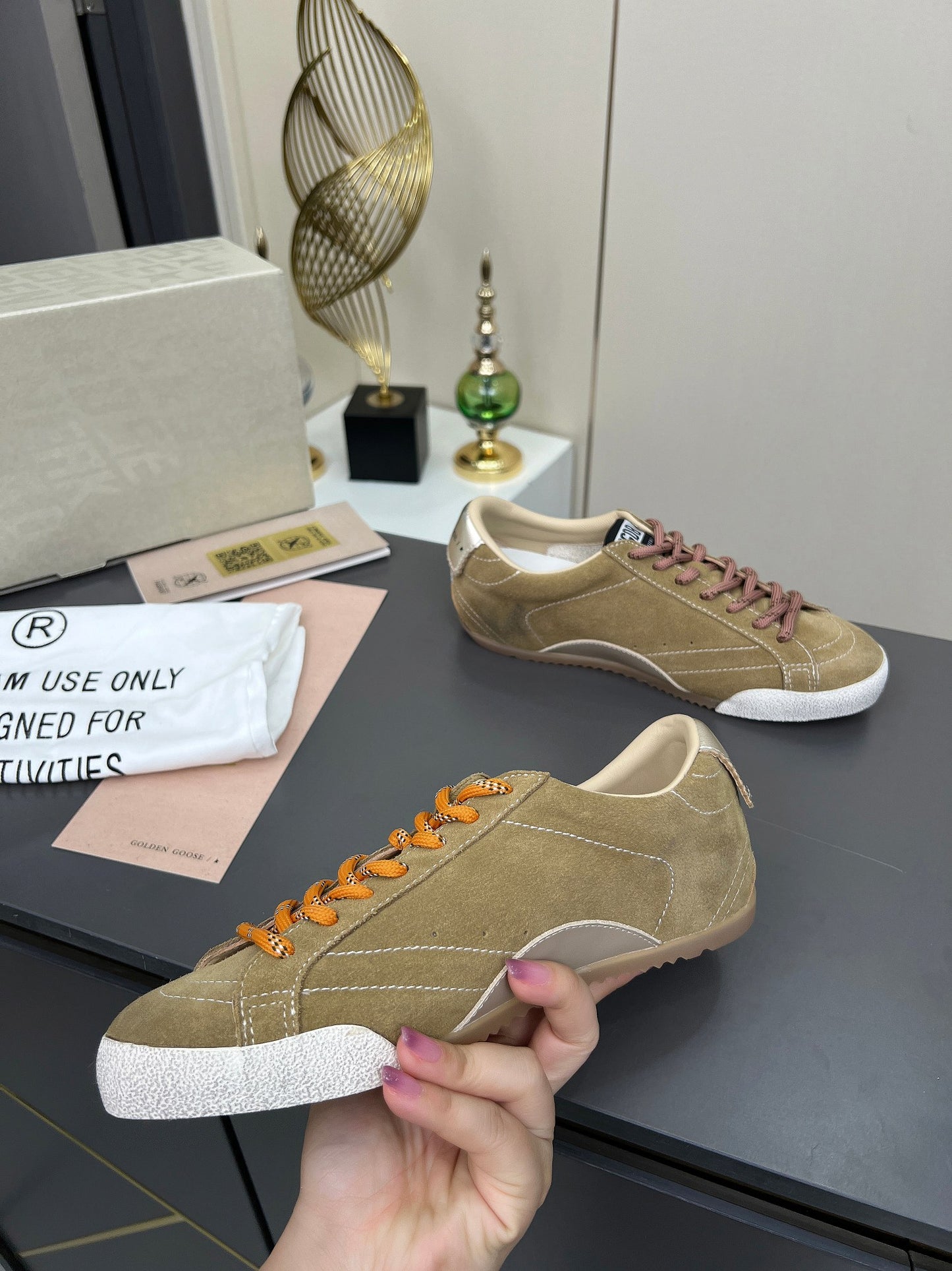 Golden Goose GGDB Star Distressed Sneakers