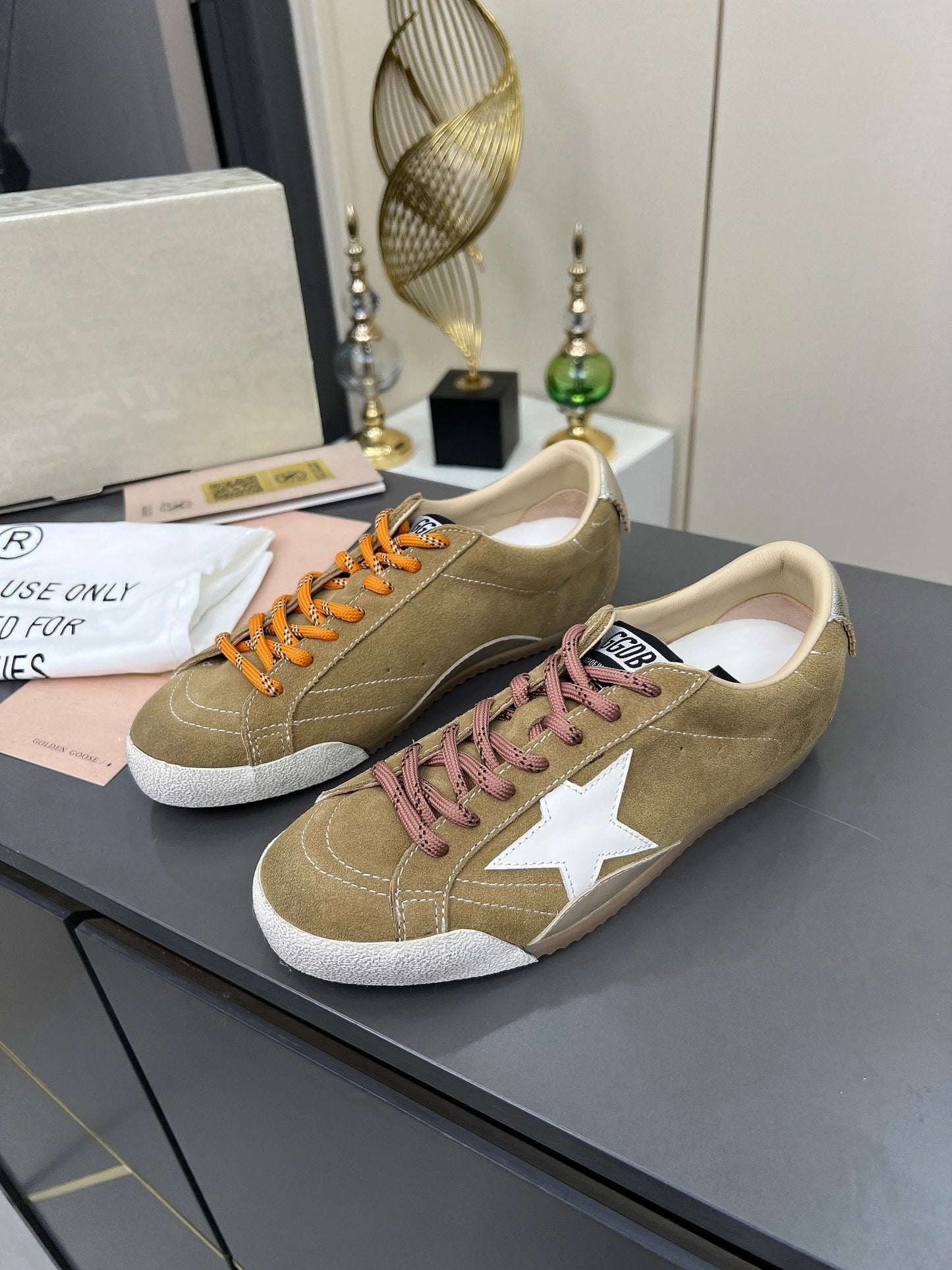 Golden Goose GGDB Star Distressed Sneakers