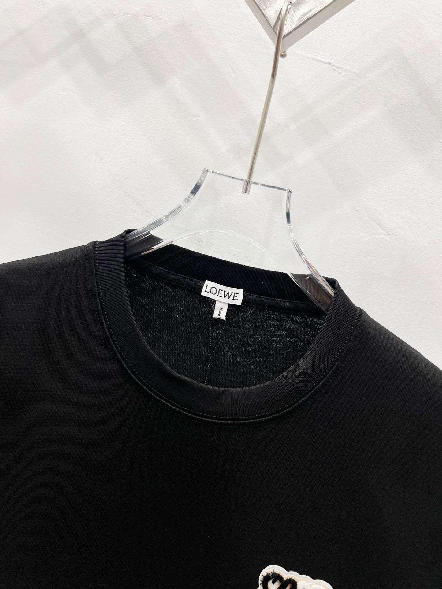 Loewe Classic Minimalist Logo Embroidered T-Shirt