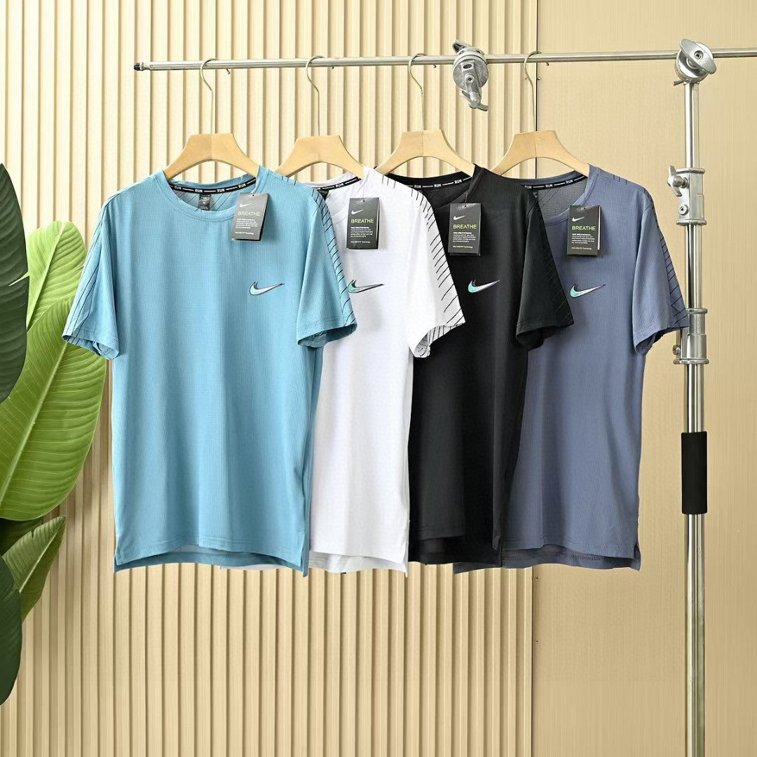 Nike Summer Ice Silk Mesh Stretch T-Shirt