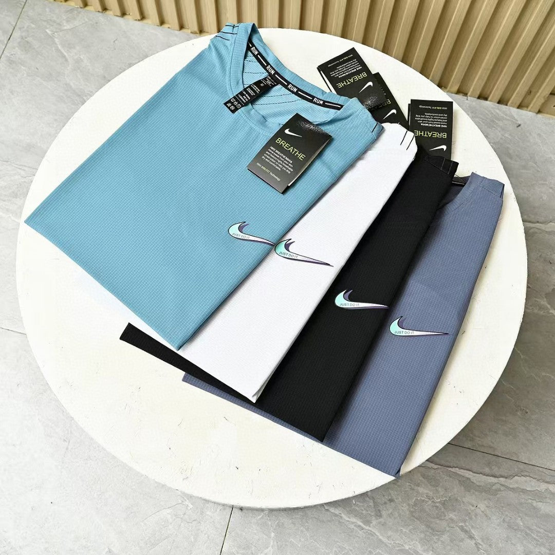 Nike Summer Ice Silk Mesh Stretch T-Shirt