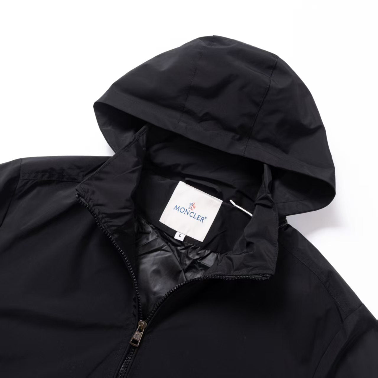 Moncler Classic Maya Hooded Windbreaker Jacket
