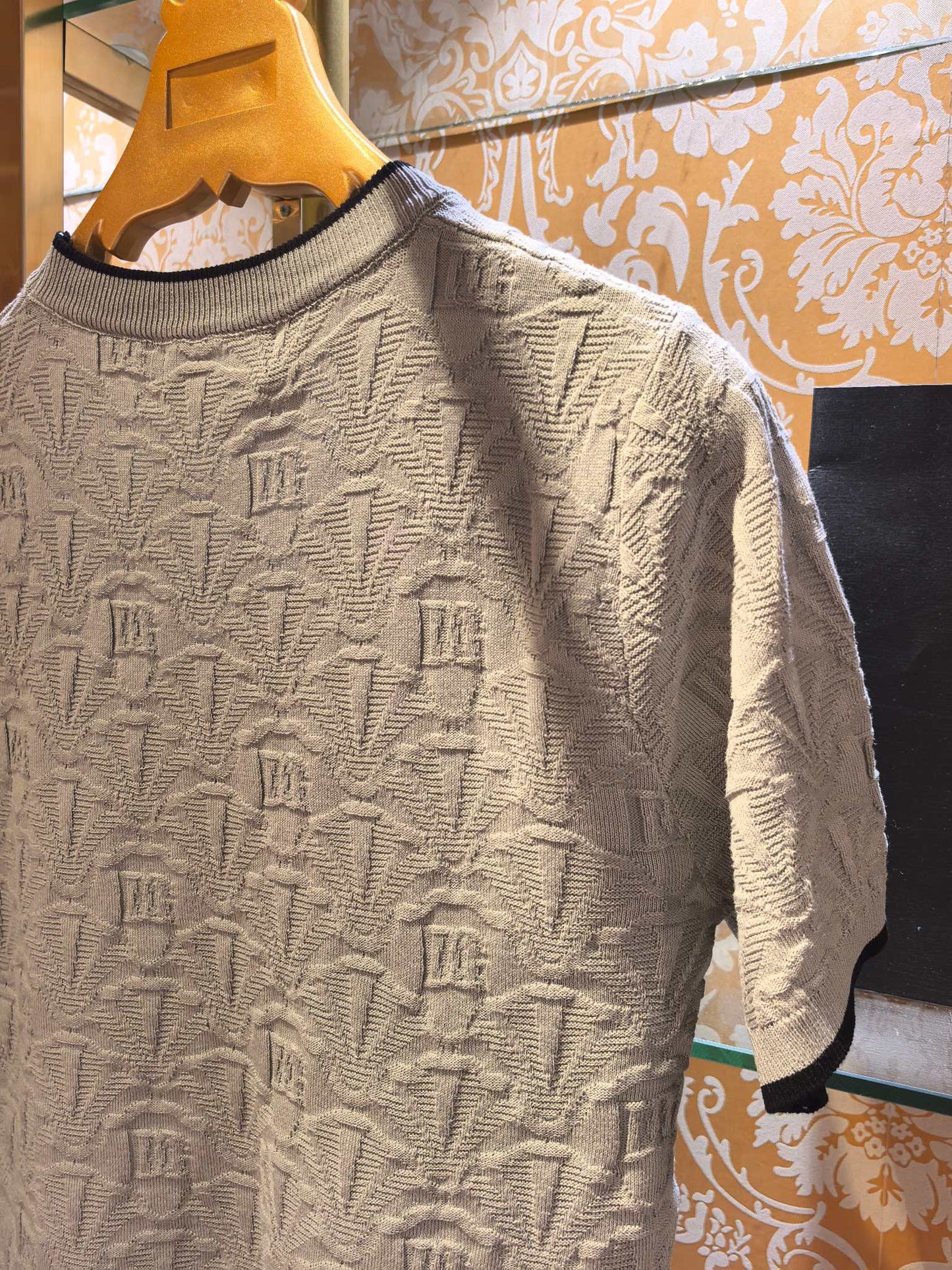 Dolce & Gabbana DG Jacquard Knit Sweater – 2026SS