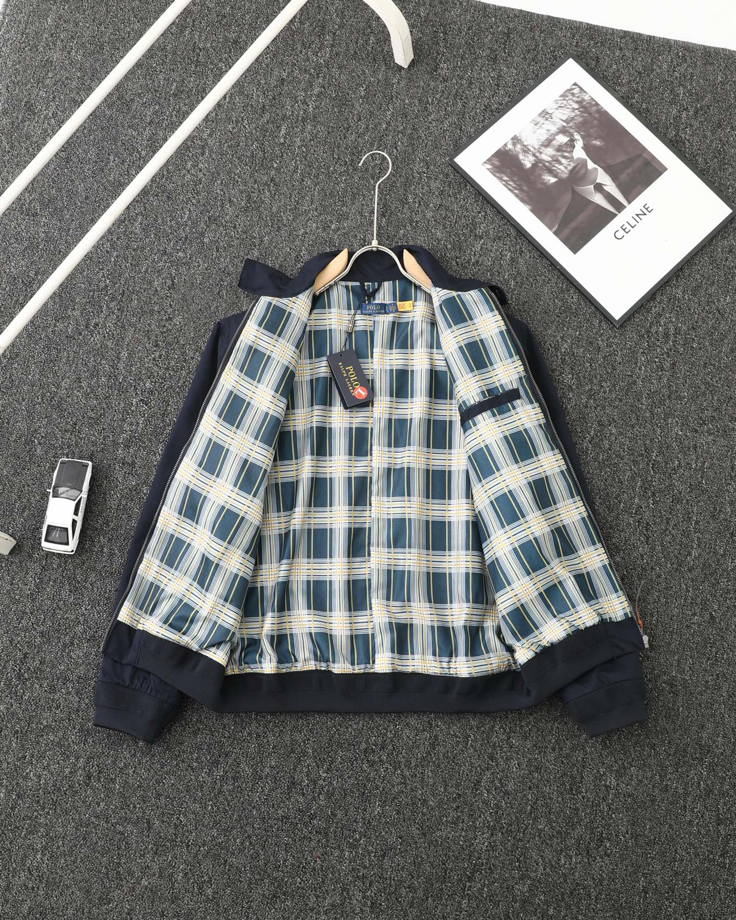 Ralph Lauren Old Money Stand-Collar Workwear Jacket