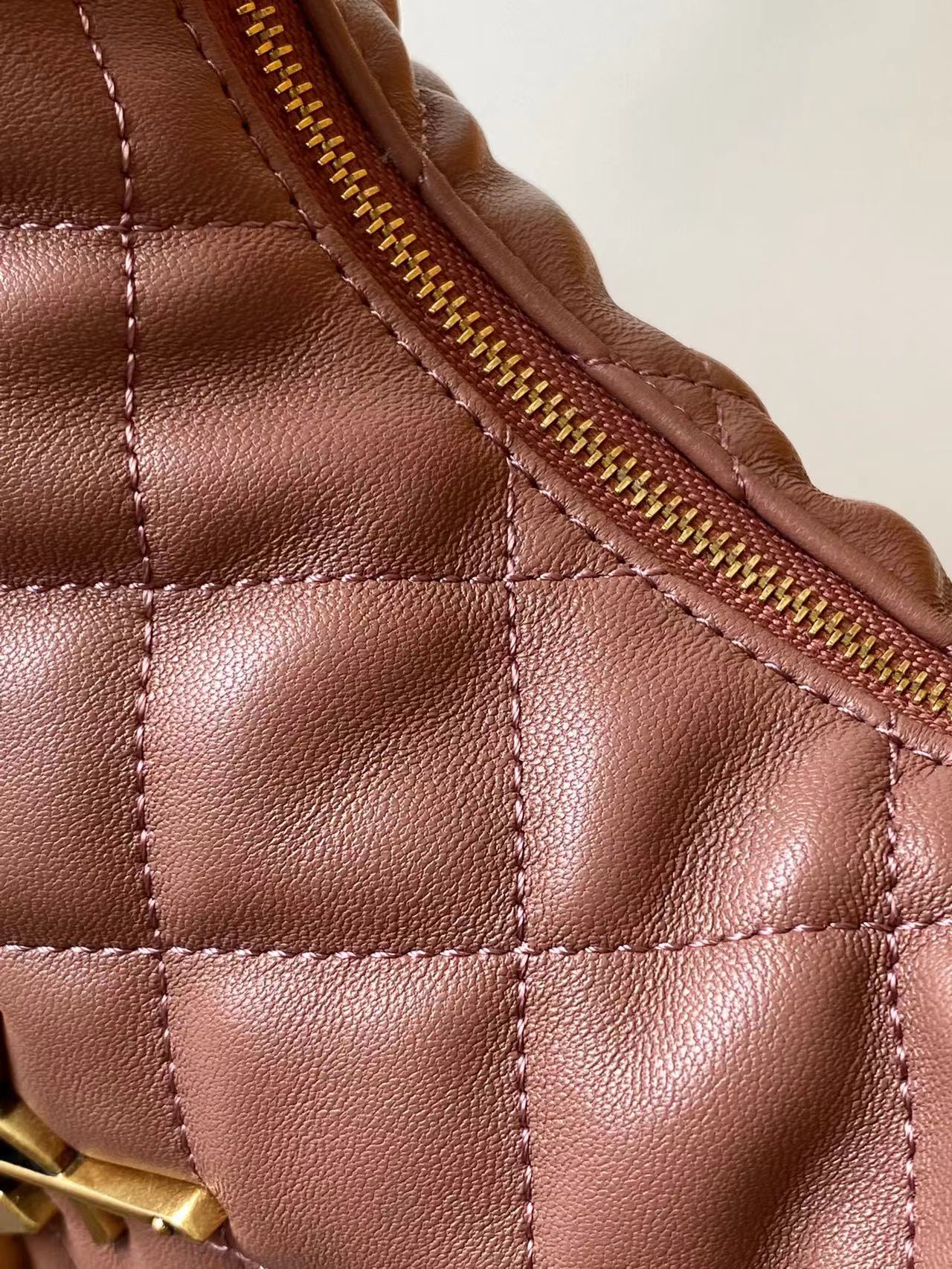 Saint Laurent ICARE Baby Lambskin Crescent Bag