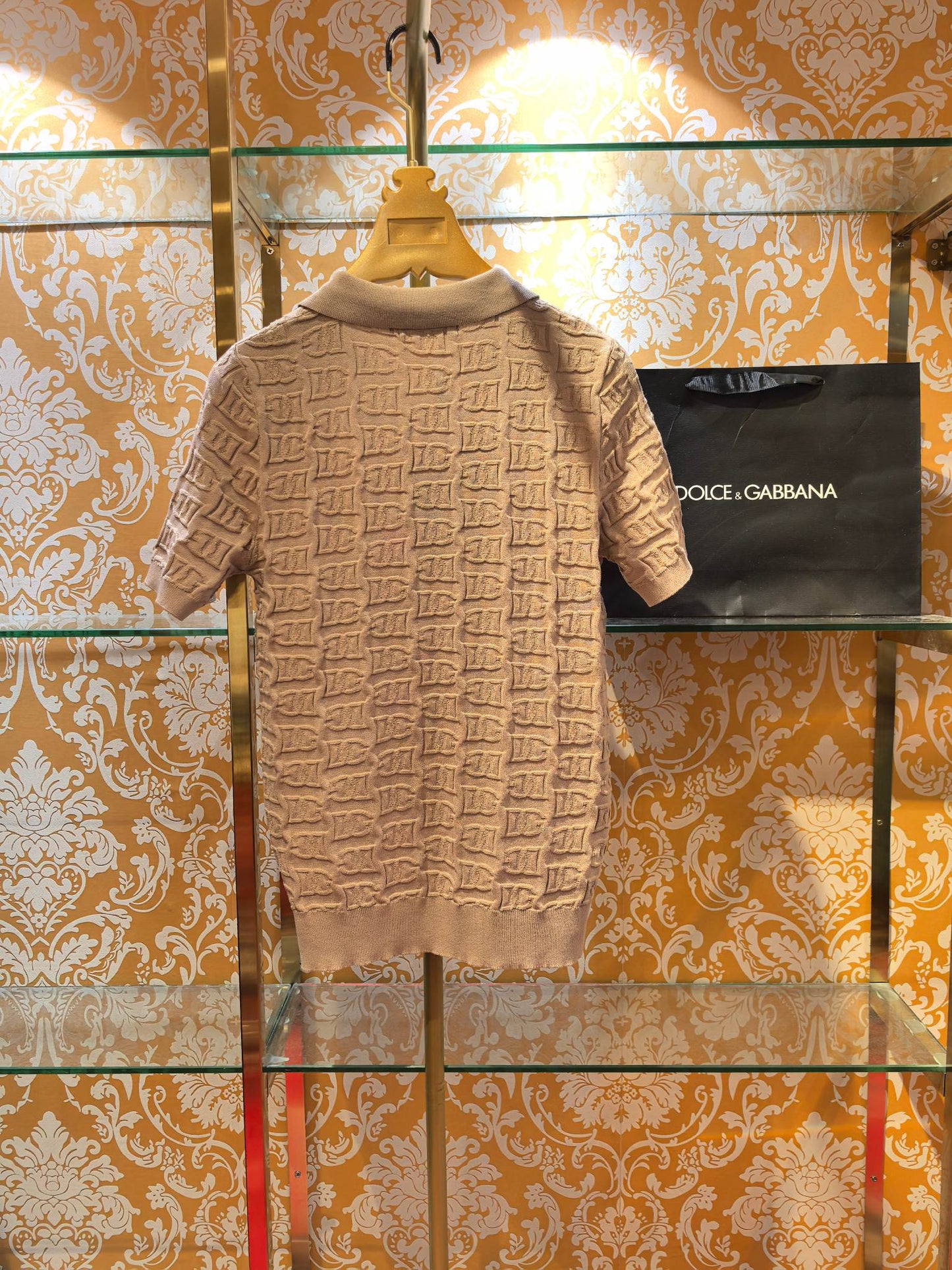 Dolce & Gabbana DG Jacquard Knit Sweater – 2026SS