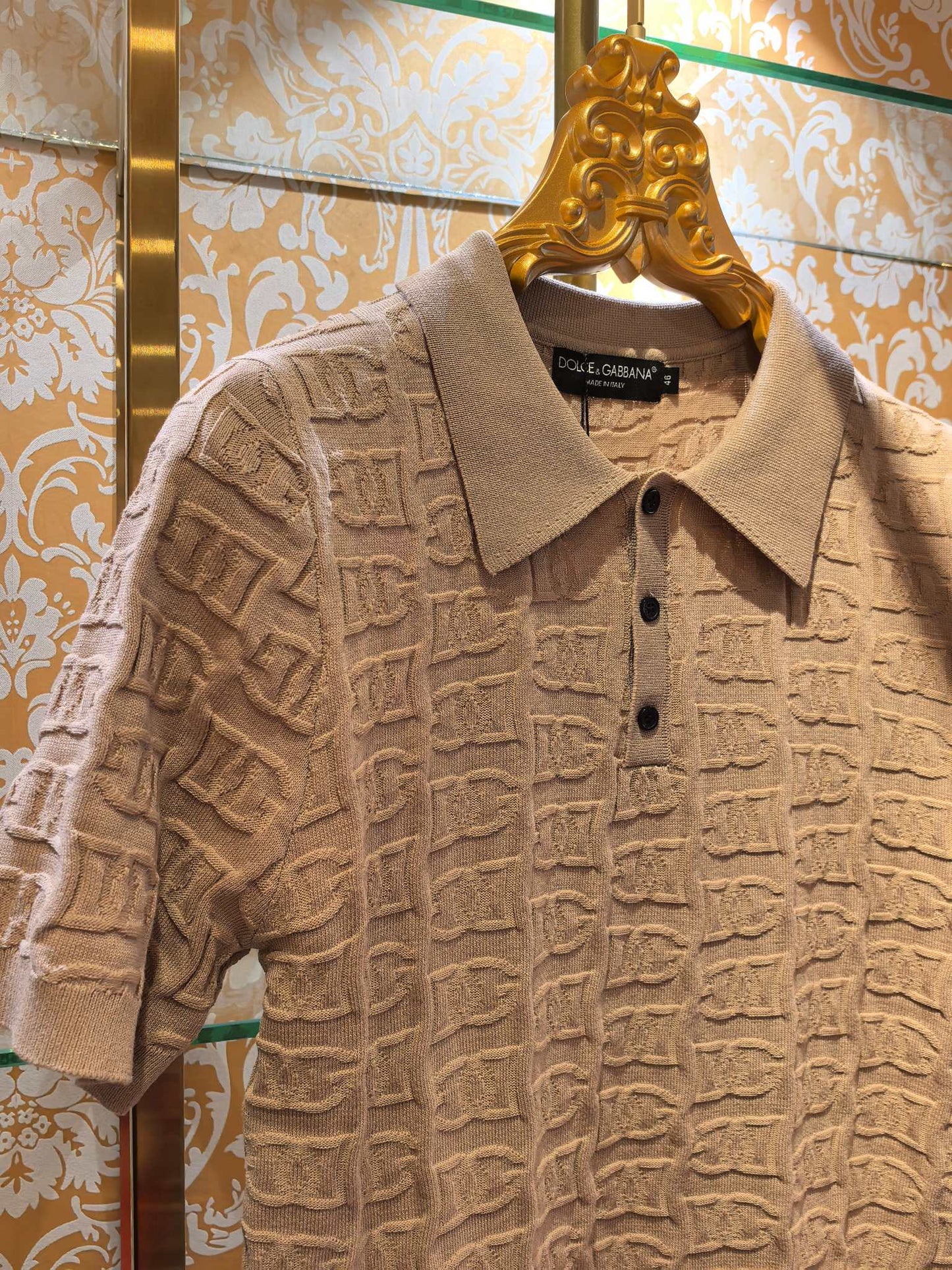 Dolce & Gabbana DG Jacquard Knit Sweater – 2026SS