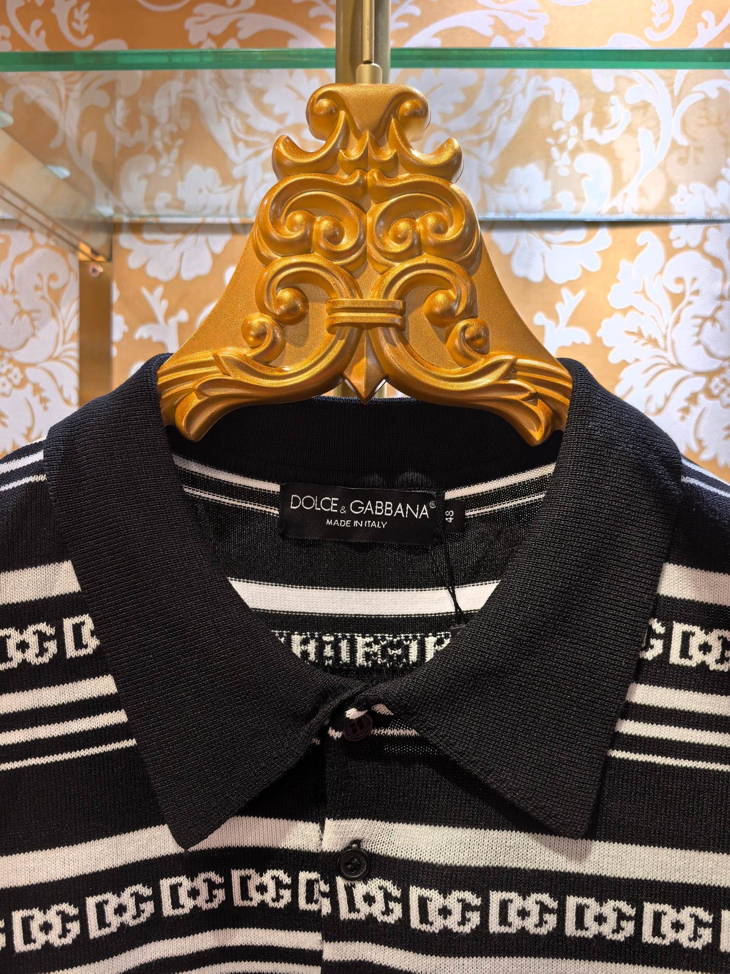 Dolce & Gabbana DG Jacquard Knit Sweater – 2026SS