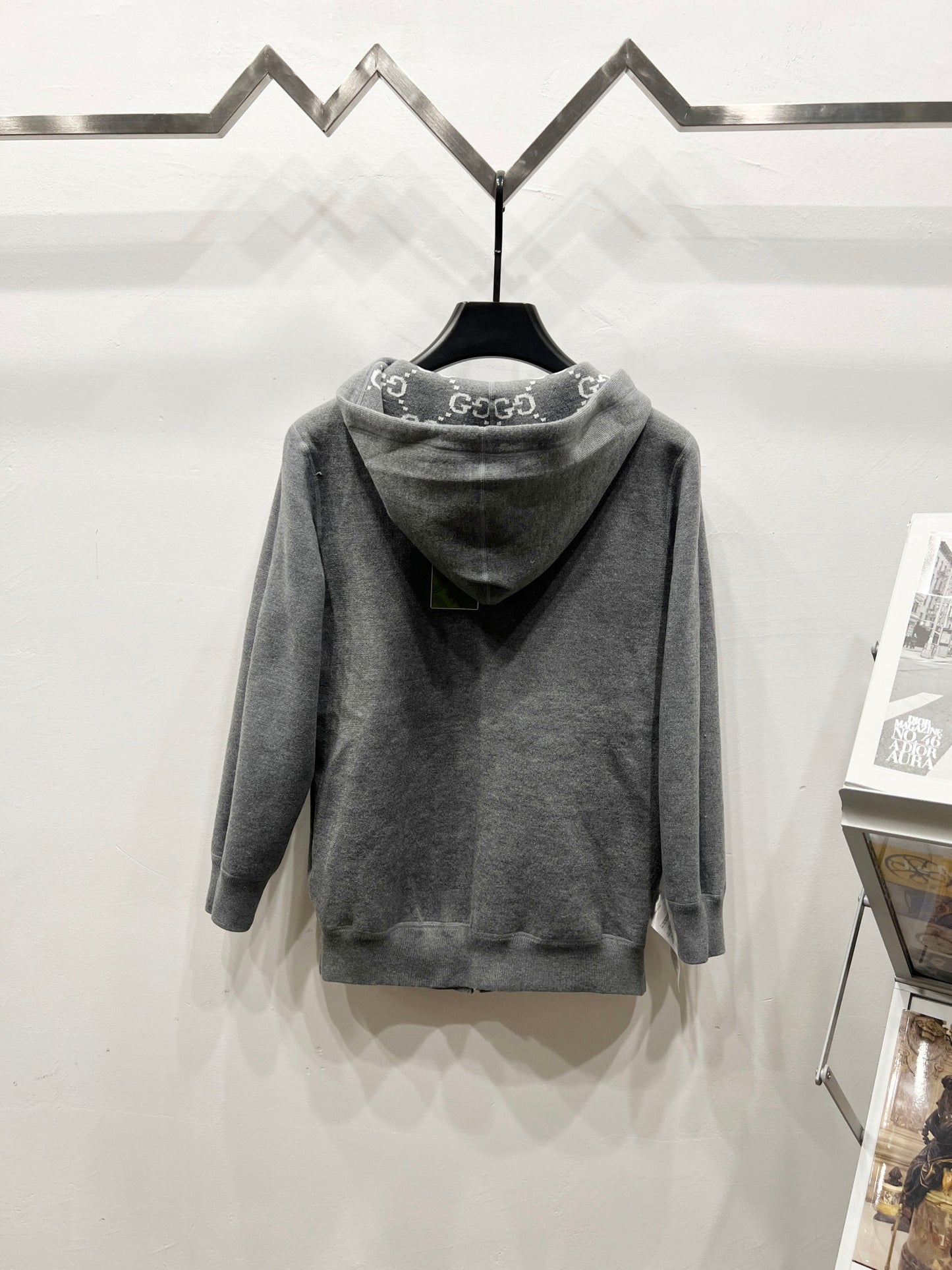 Gucci Reversible Jacquard Wool Hoodie – Autumn/Winter Collection