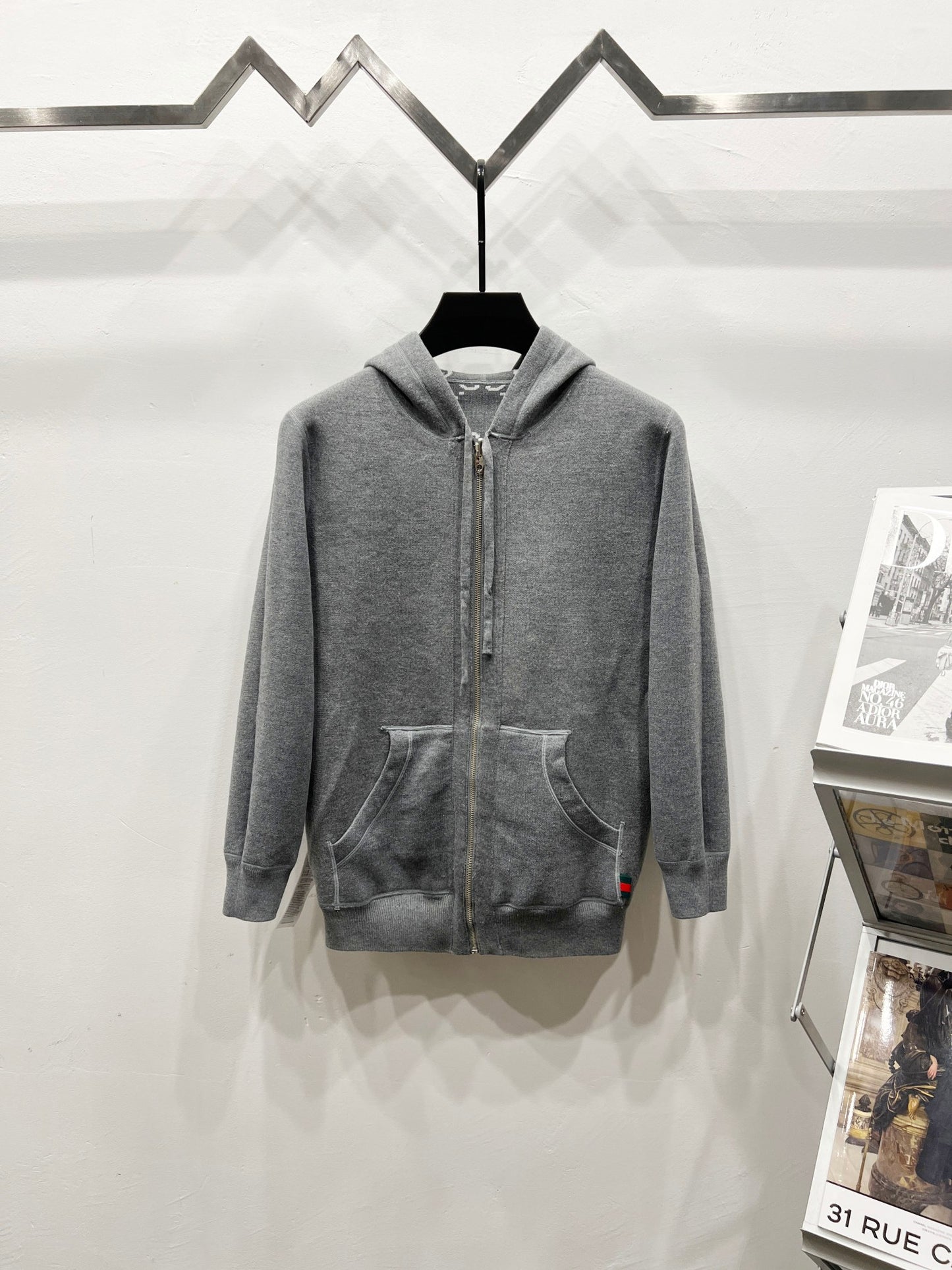 Gucci Reversible Jacquard Wool Hoodie – Autumn/Winter Collection