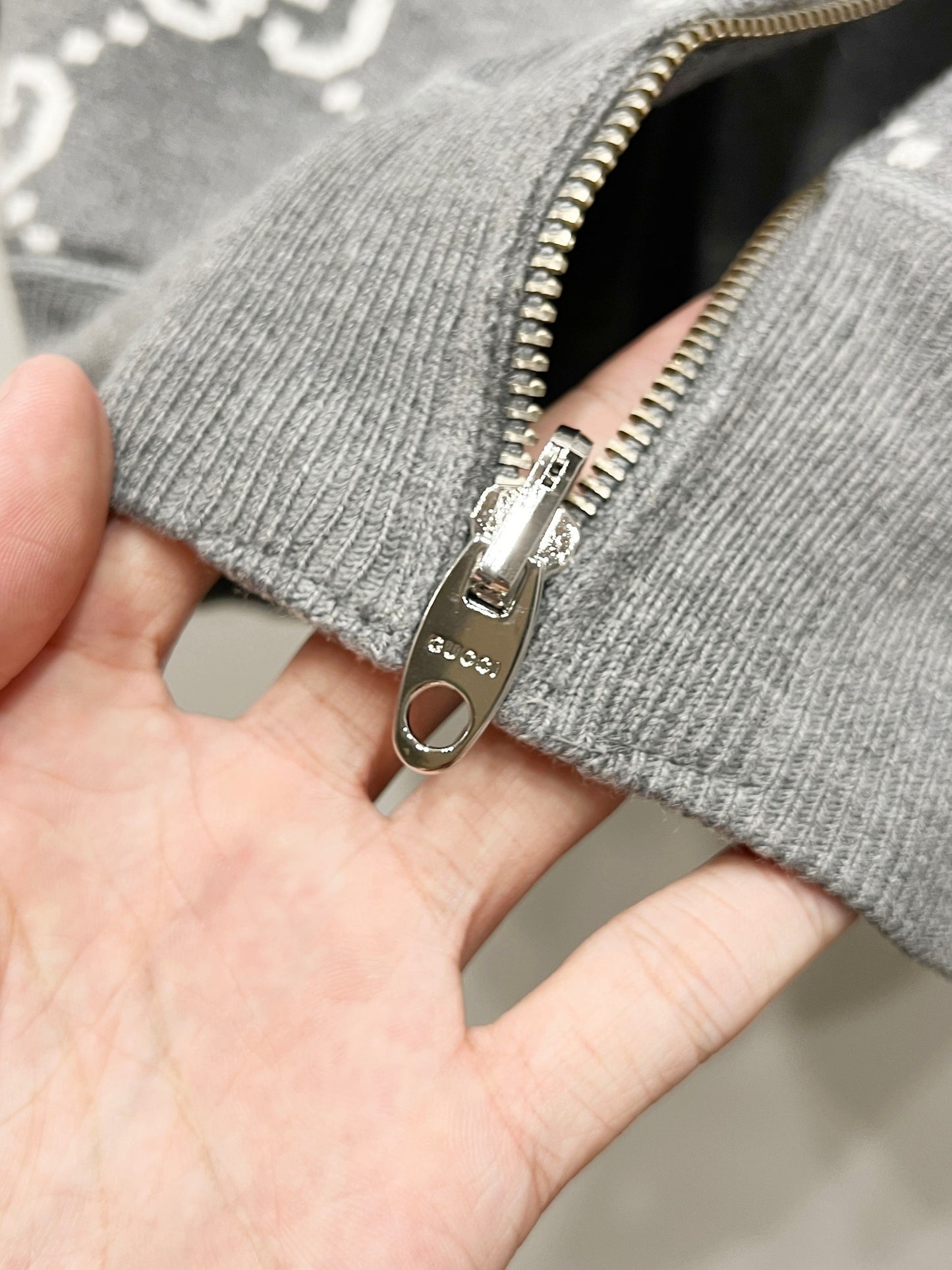 Gucci Reversible Jacquard Wool Hoodie – Autumn/Winter Collection