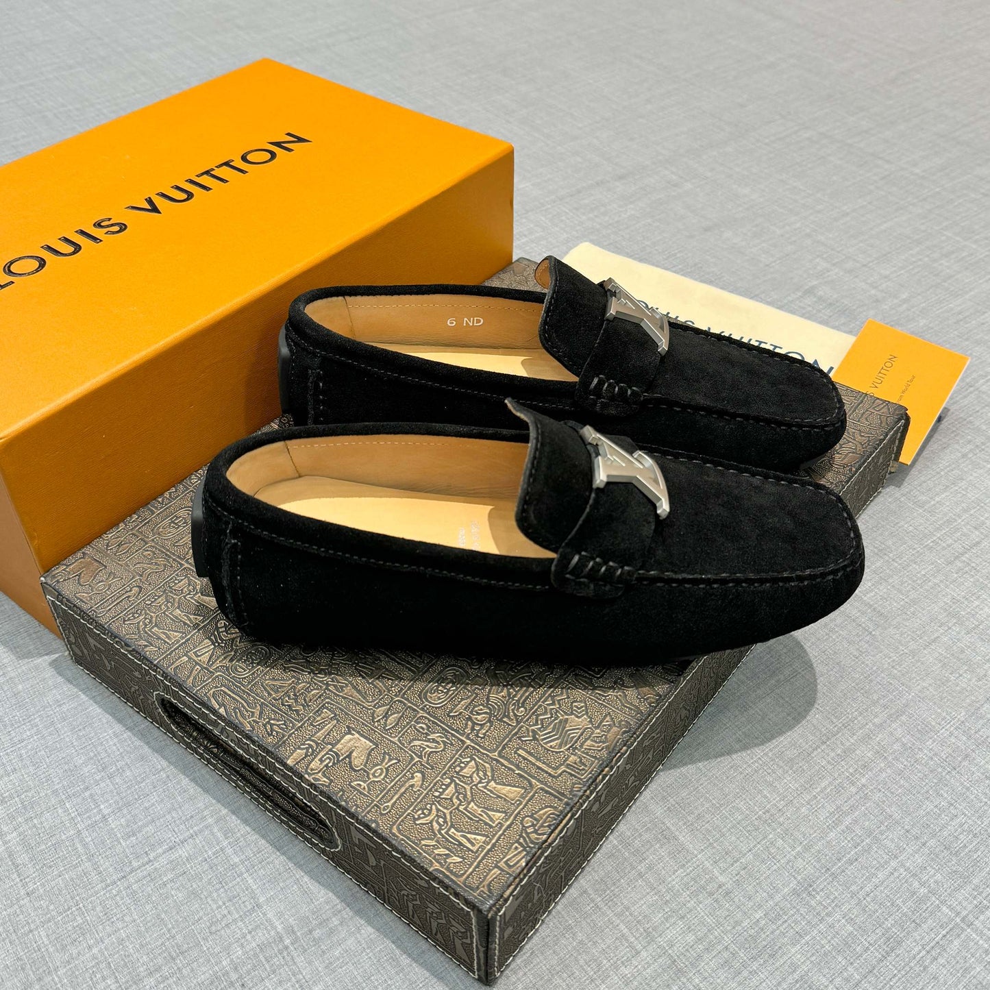 Louis Vuitton Men's Suede Driving Shoes
