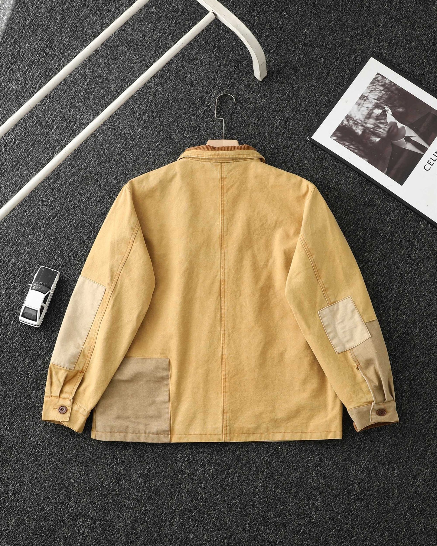 Ralph Lauren Barn Washed Distressed Jacket – 2025 Spring New