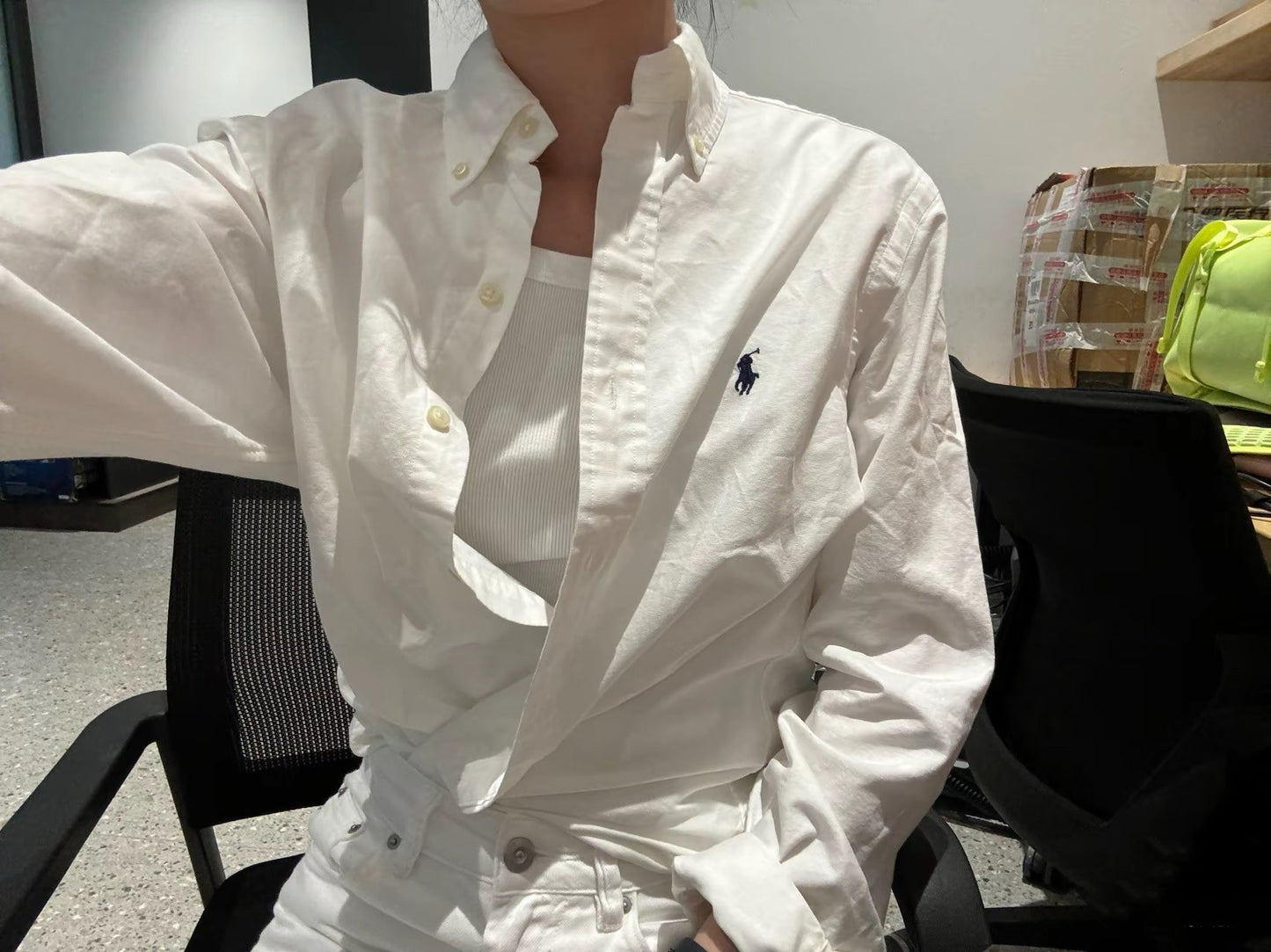 Ralph Lauren Unisex Oxford Long Sleeve Shirt