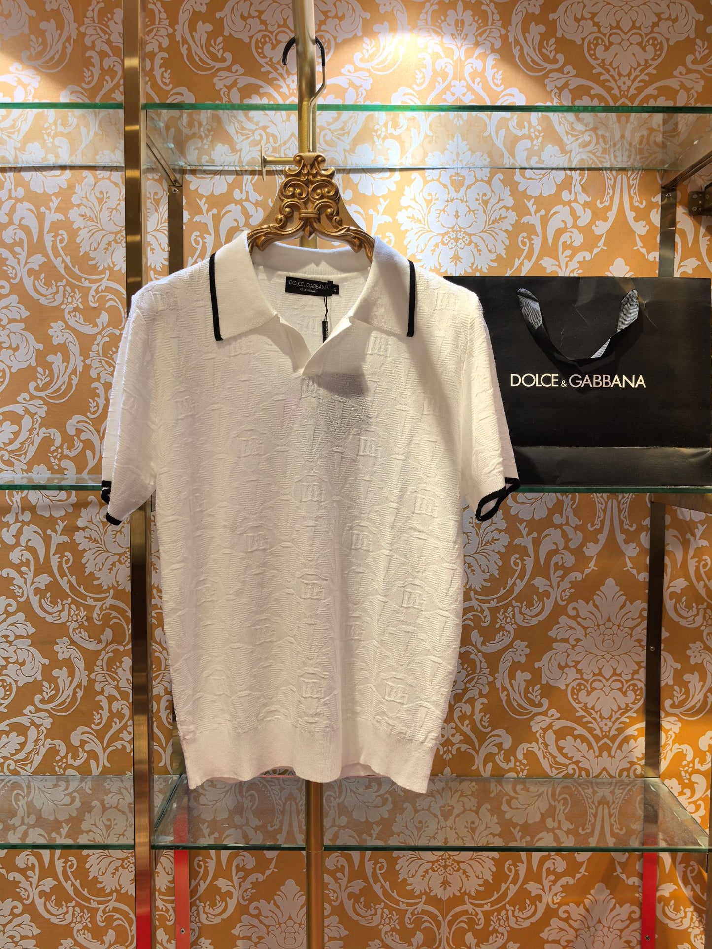 Dolce & Gabbana DG Jacquard Knit Sweater – 2026SS