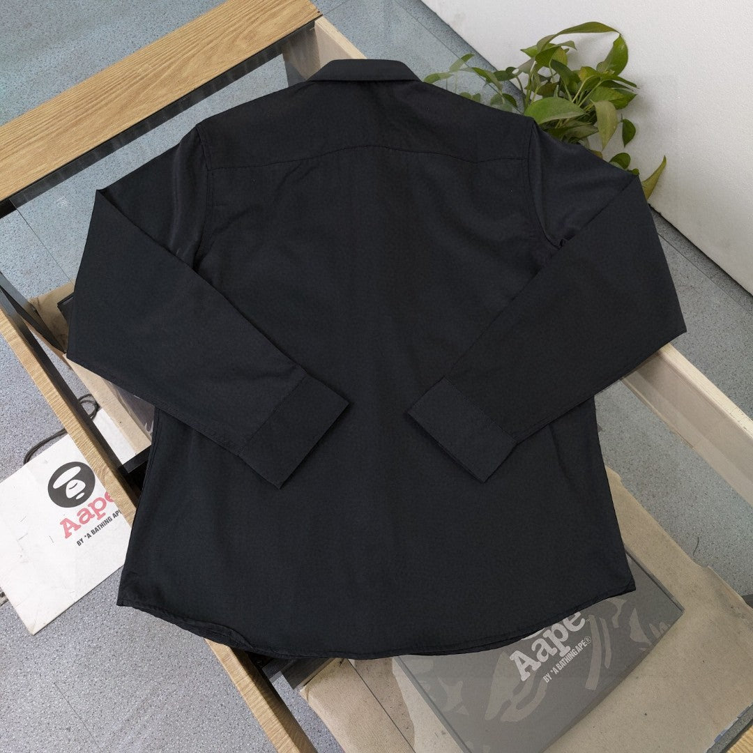 Dior Pocket Logo Embroidered Casual Shirt – 2025